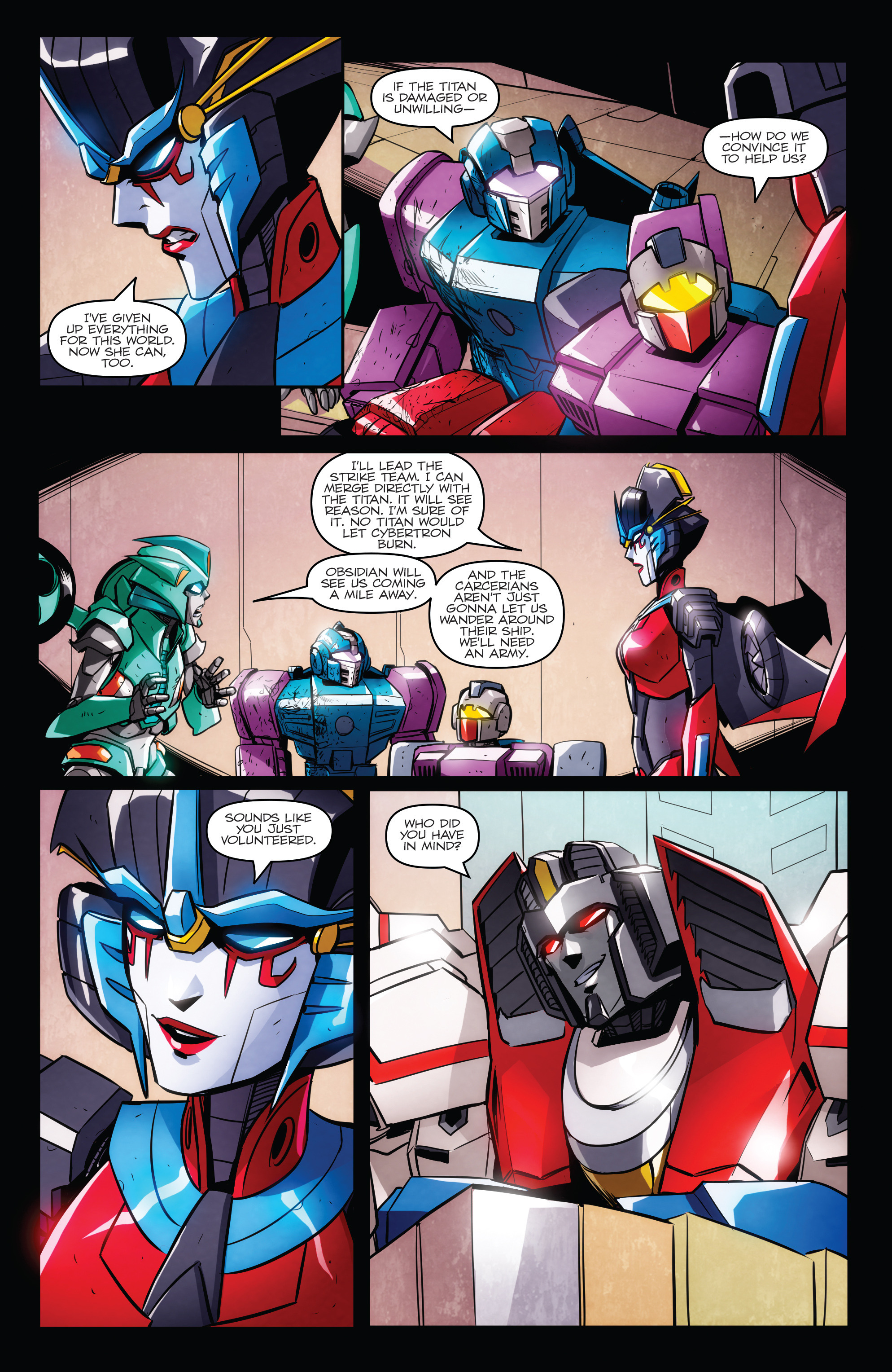 Read online Transformers: Till All Are One comic -  Issue #6 - 19