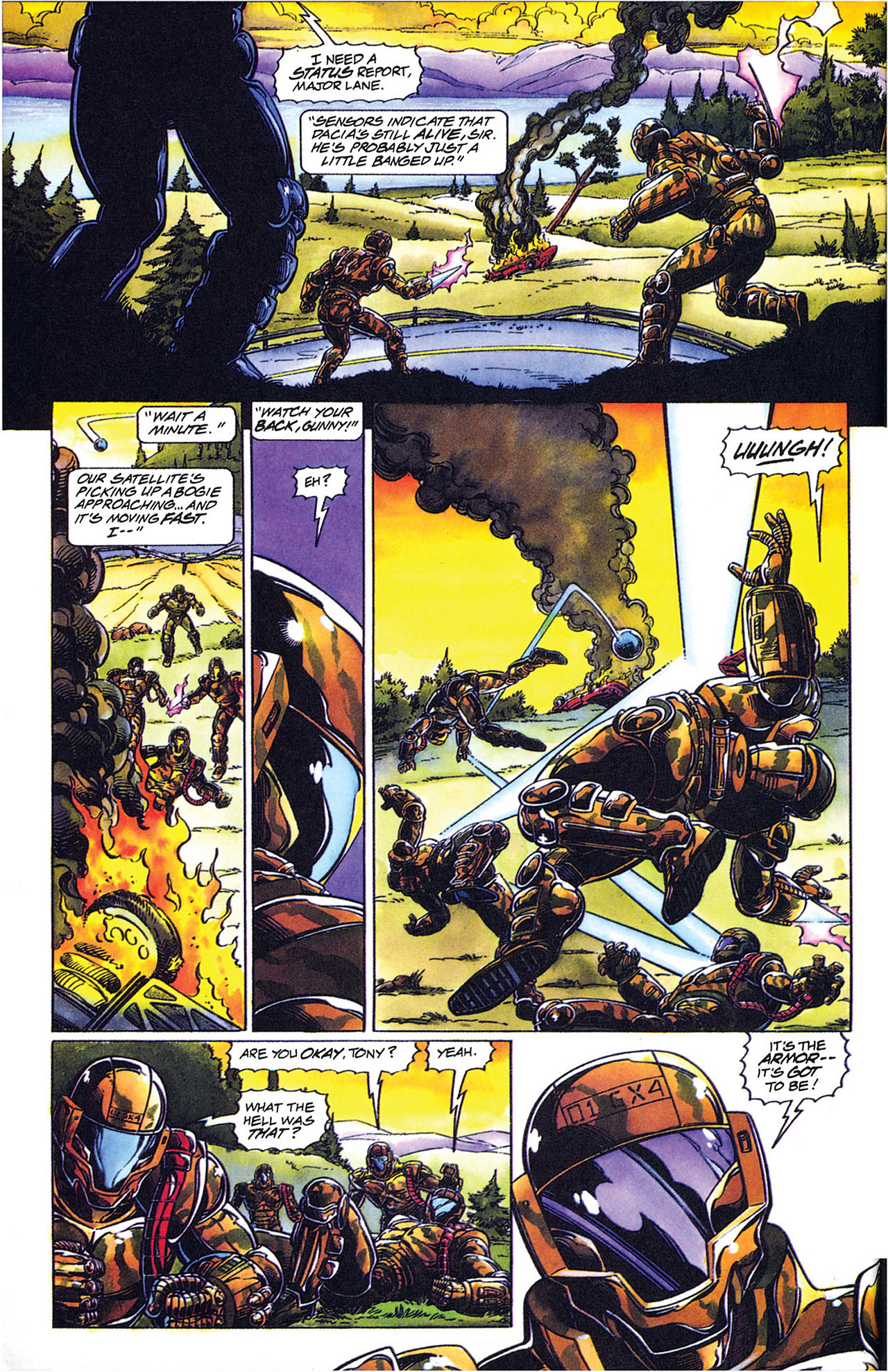 Read online X-O Manowar (1992) comic -  Issue #25 - 11