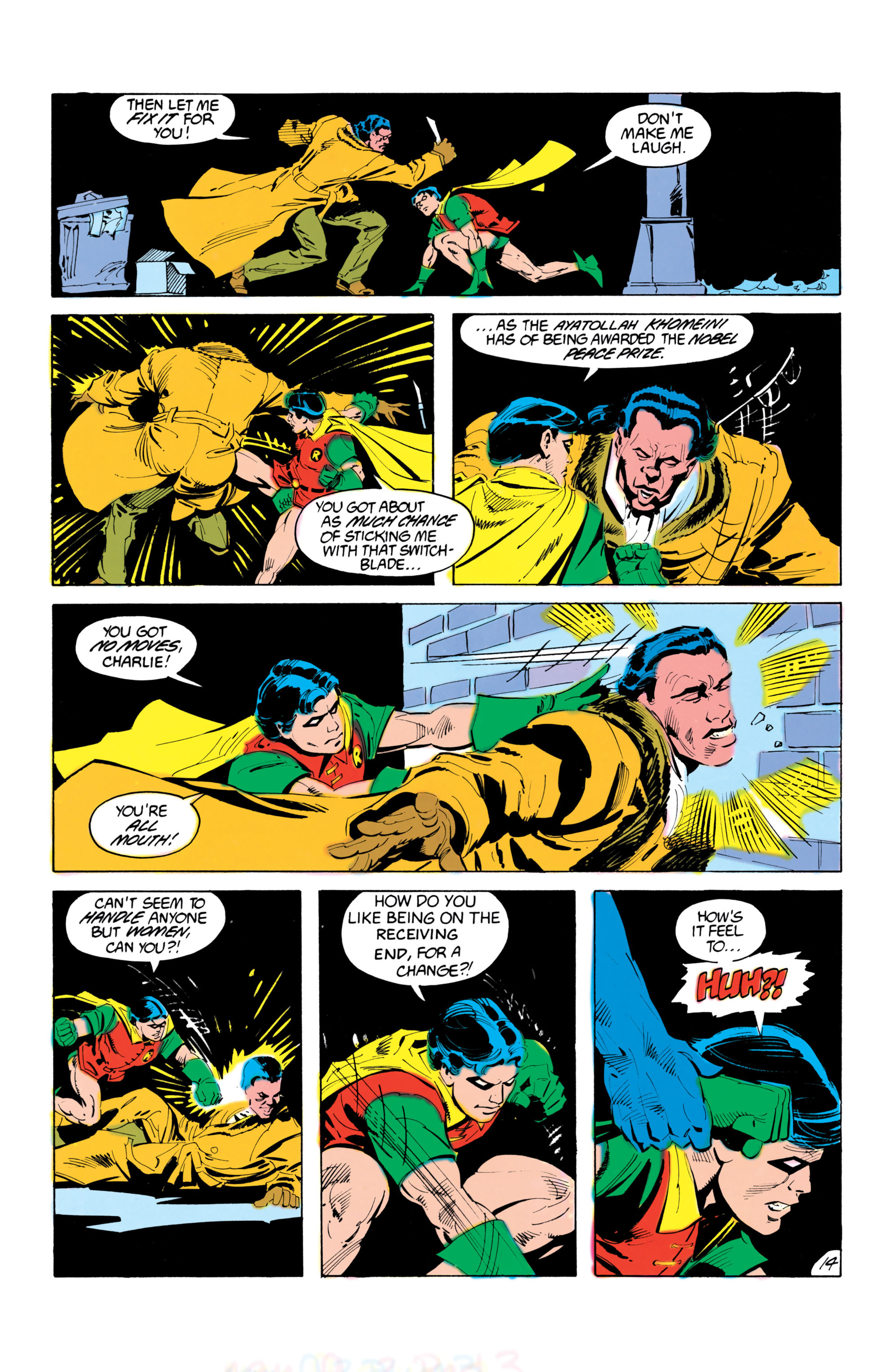 Read online Batman (1940) comic -  Issue #422 - 15