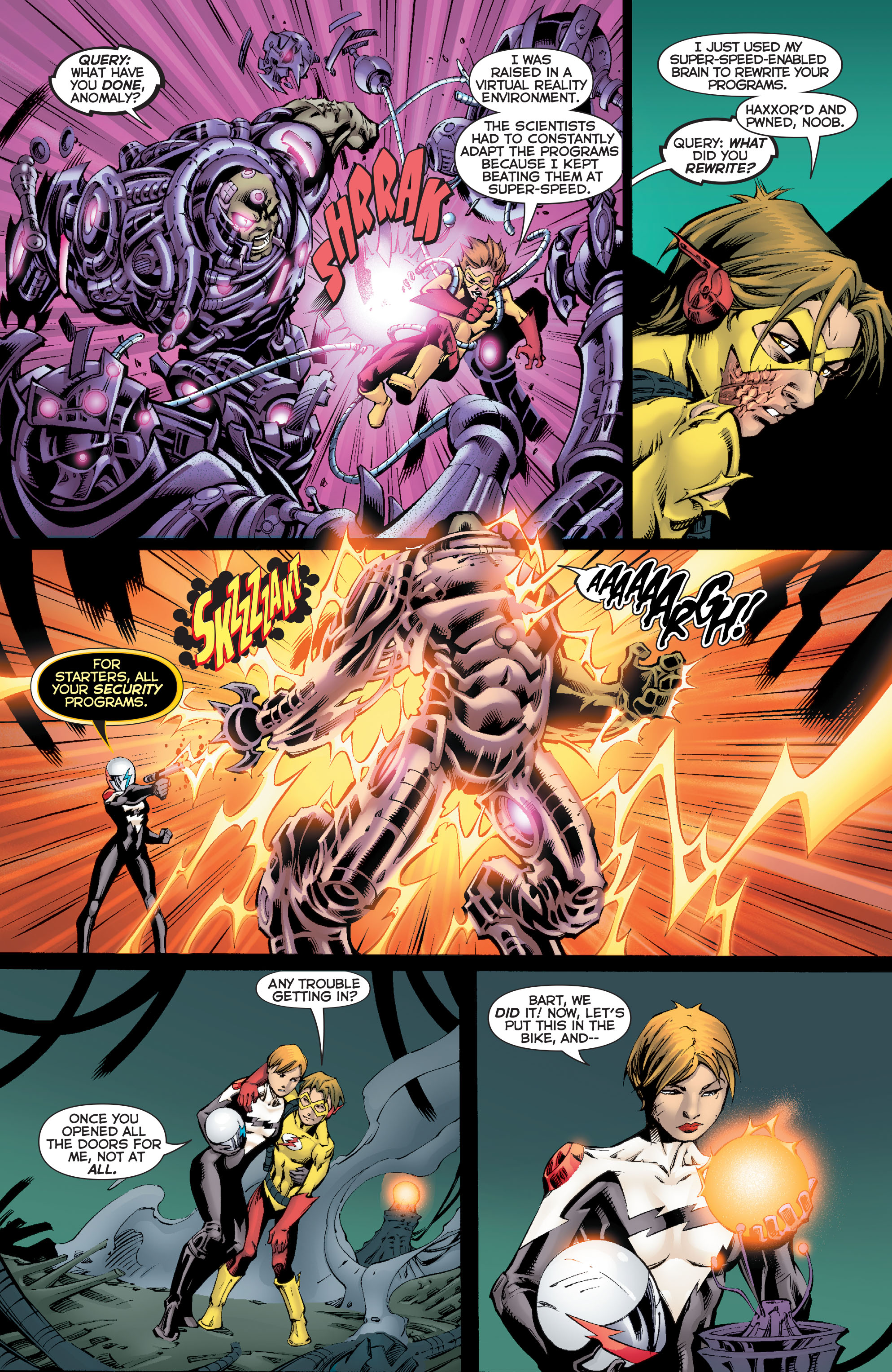 Read online Flashpoint: Kid Flash Lost comic -  Issue #2 - 16