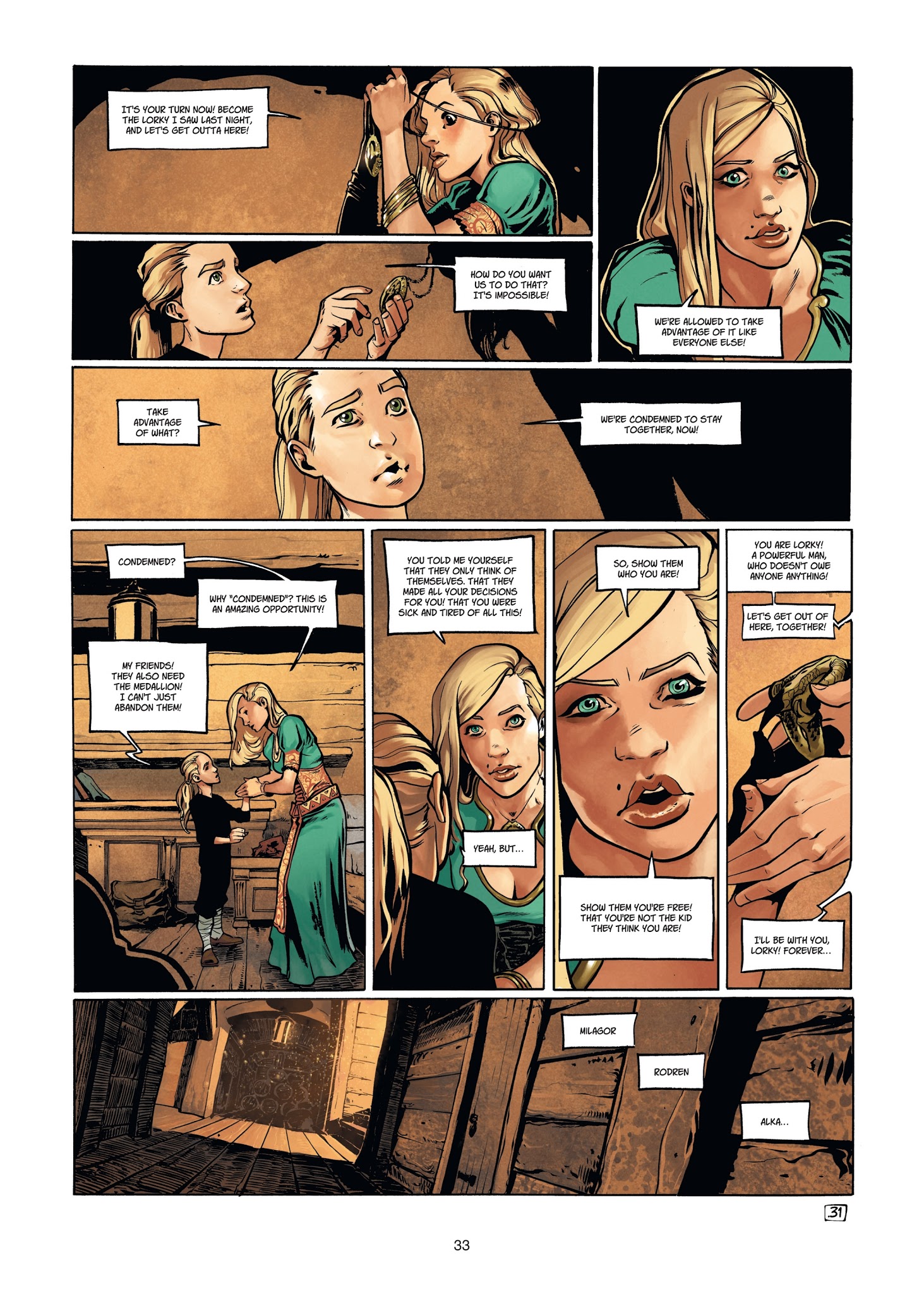 Read online Angor comic -  Issue #4 - 33