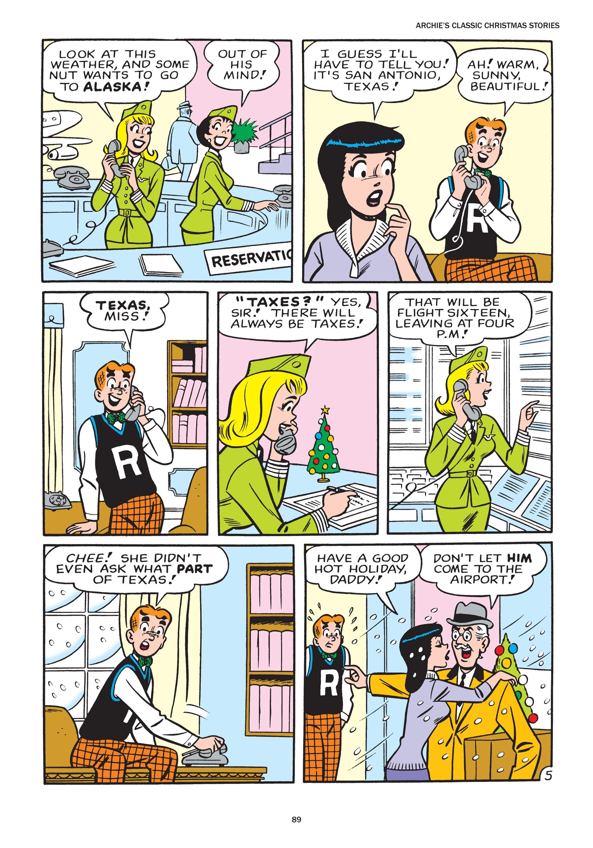 Read online Archie's Classic Christmas Stories comic -  Issue # TPB - 90