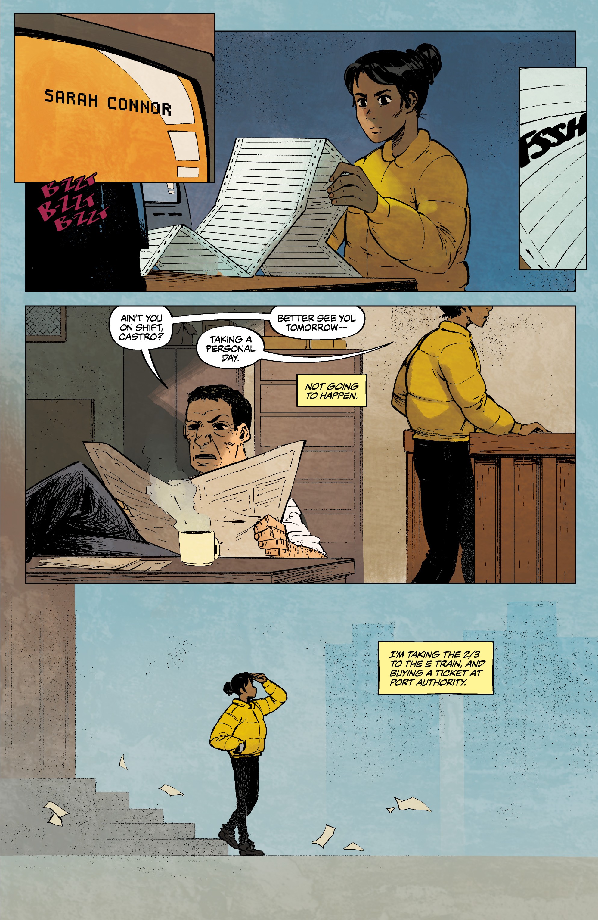 Read online The Terminator: Sector War comic -  Issue #4 - 21