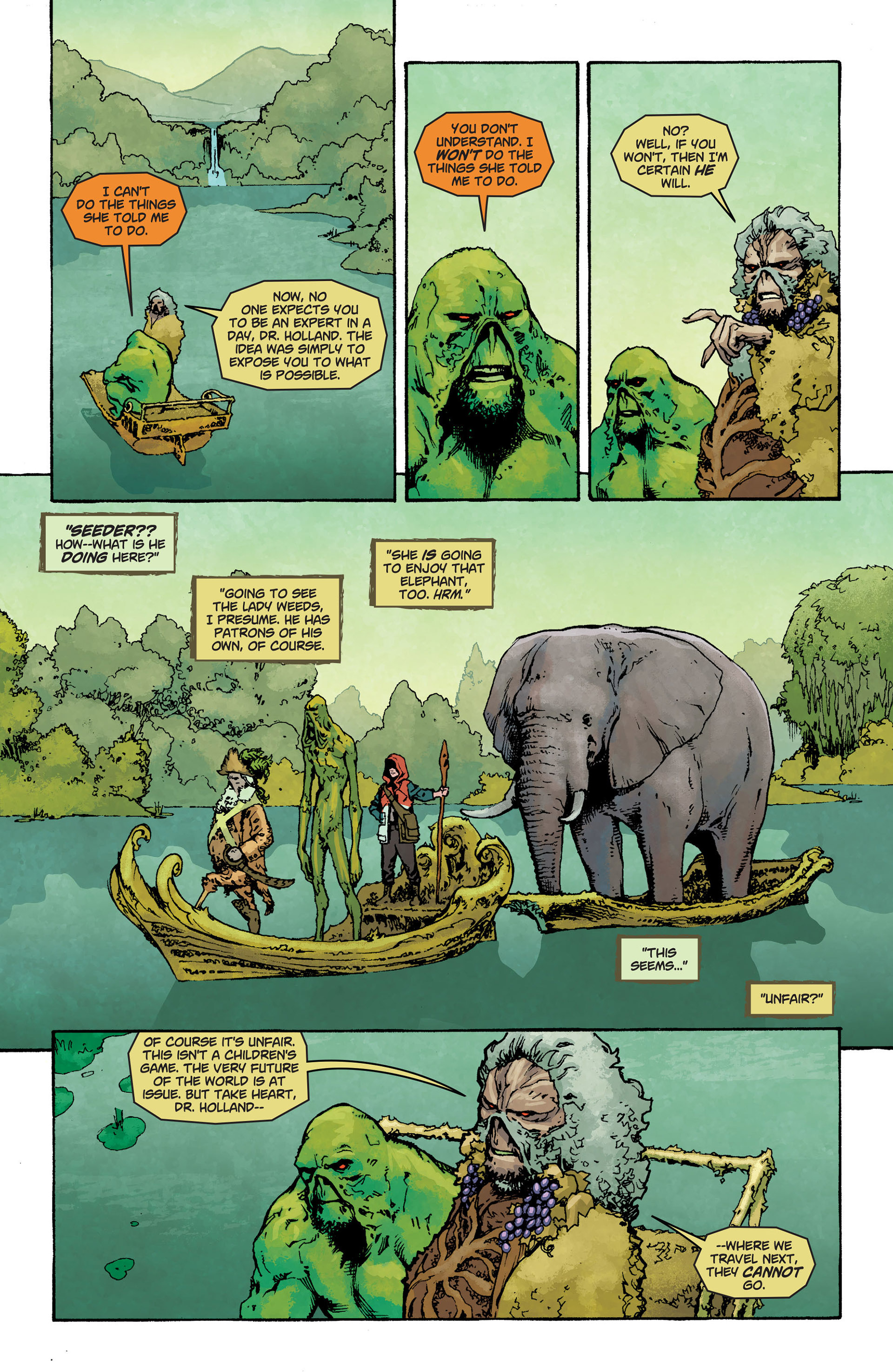 Read online Swamp Thing (2011) comic -  Issue # Annual 2 - 31