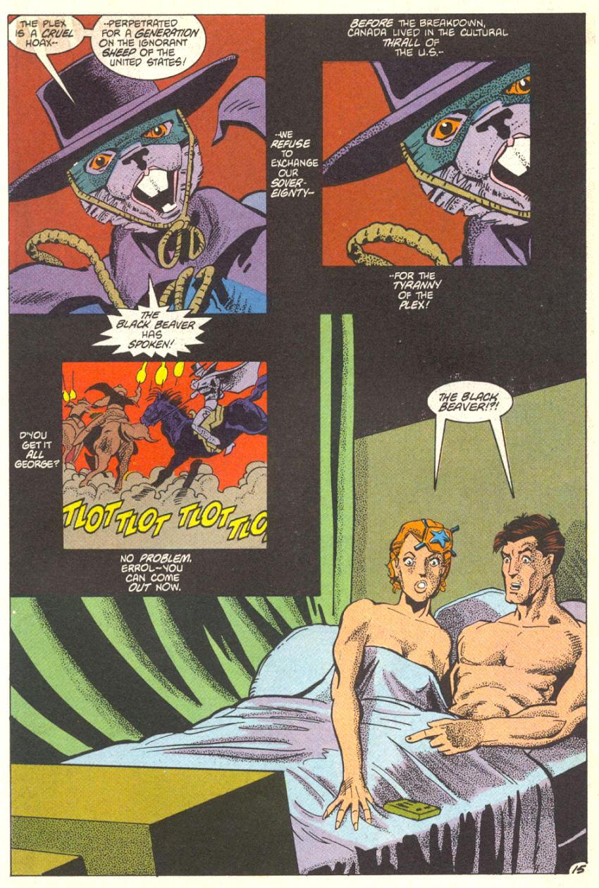 Read online American Flagg! comic -  Issue #14 - 16