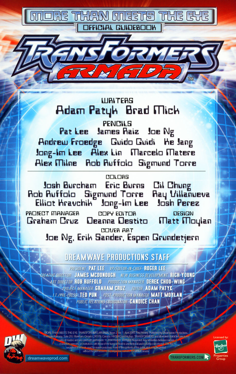 Read online More Than Meets The Eye: Transformers Armada comic -  Issue #2 - 2