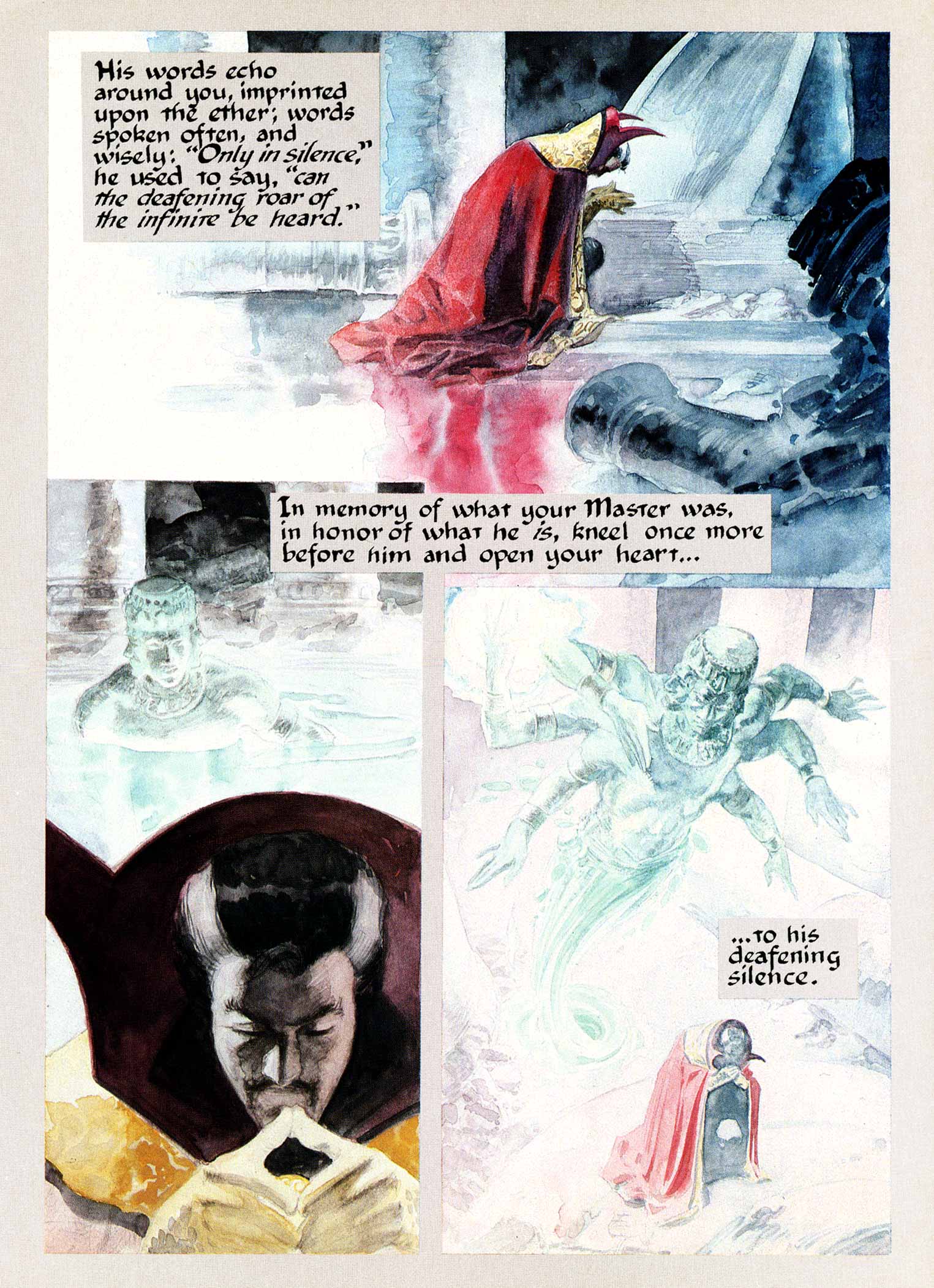 Read online Marvel Graphic Novel comic -  Issue #23 - Dr. Strange Into Shamballa - 8