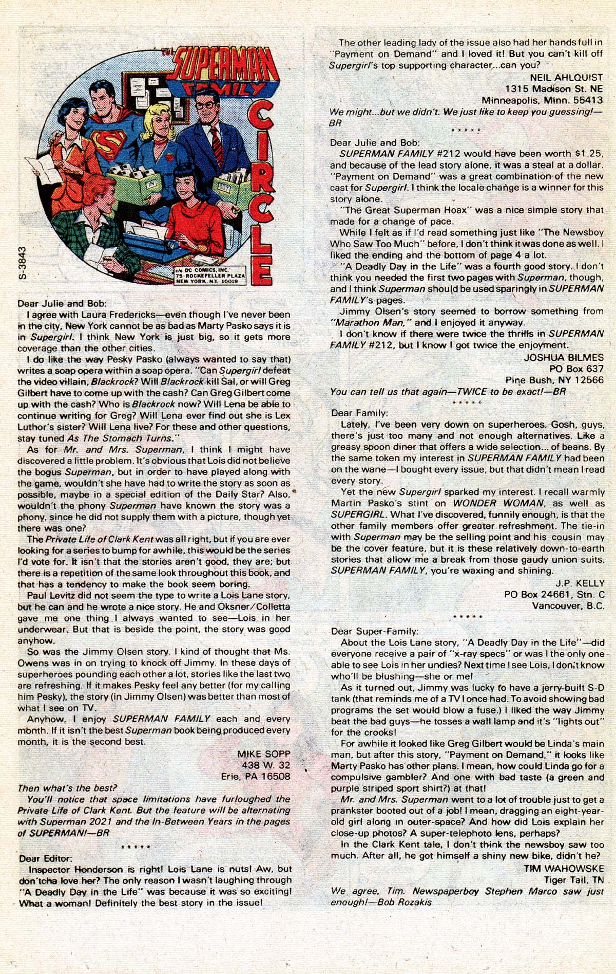 Read online The Superman Family comic -  Issue #217 - 30