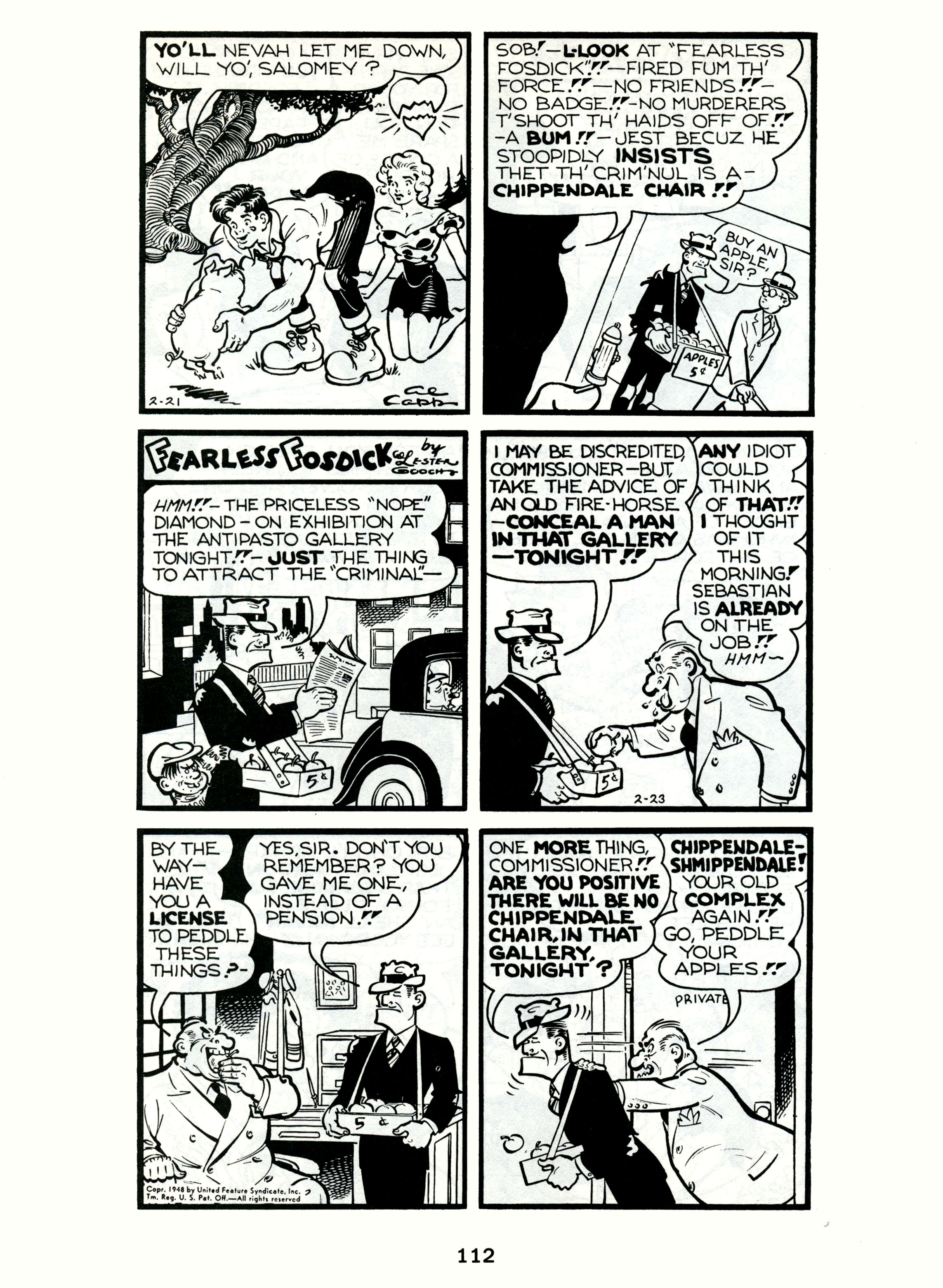 Read online Fearless Fosdick comic -  Issue # TPB - 113