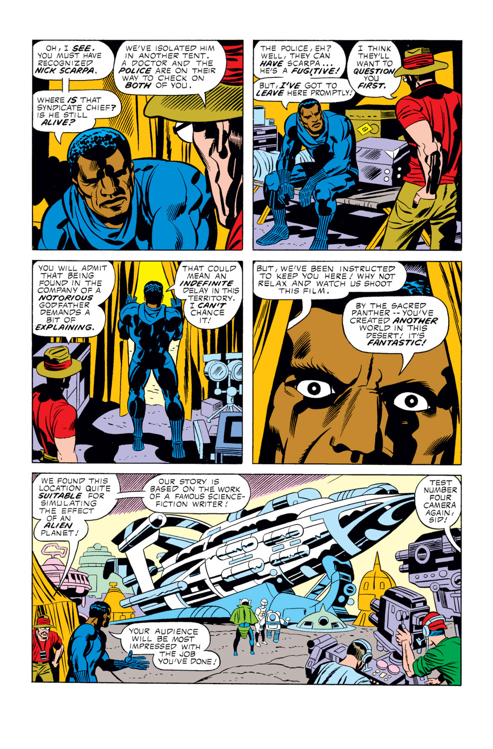 Read online Black Panther (1977) comic -  Issue #9 - 12