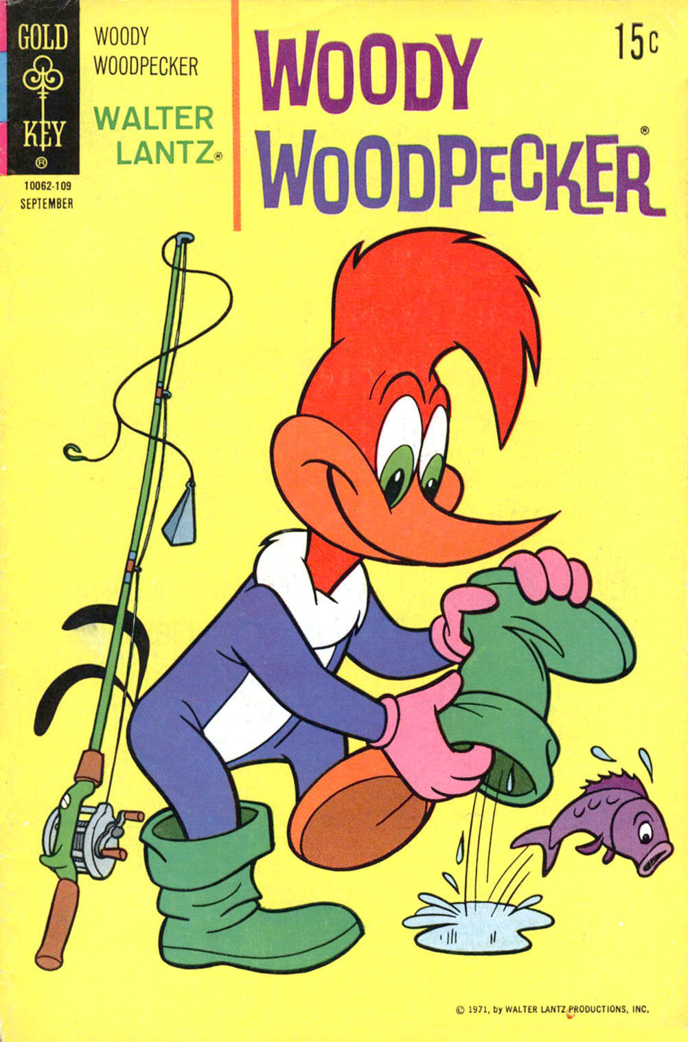 Read online Walter Lantz Woody Woodpecker (1962) comic -  Issue #119 - 1