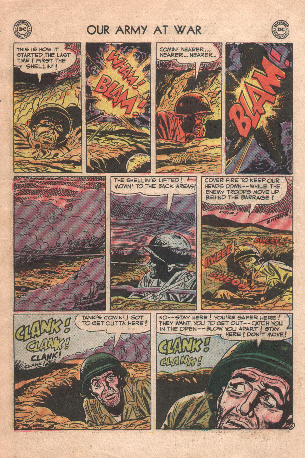 Read online Our Army at War (1952) comic -  Issue #4 - 6