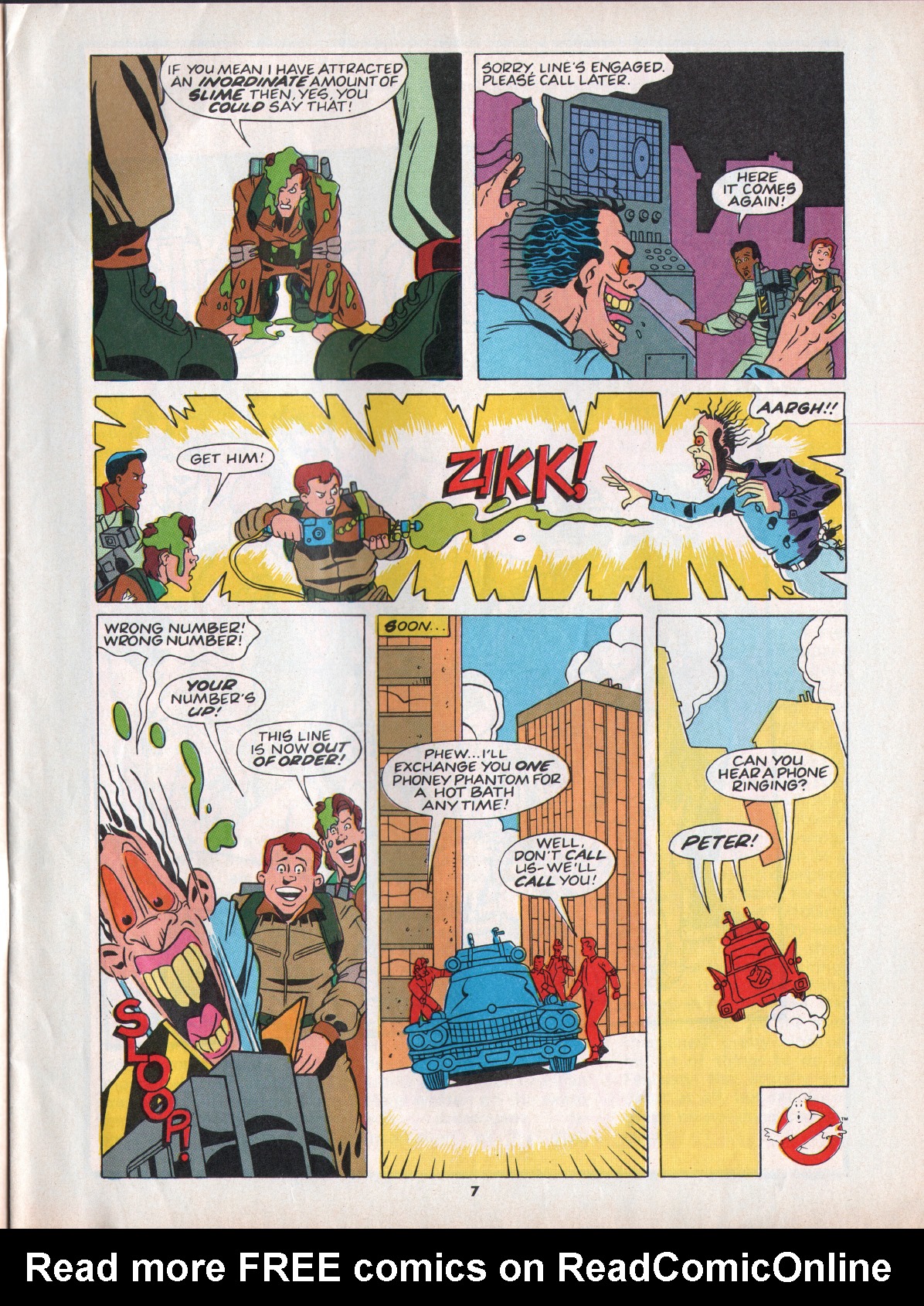 Read online The Real Ghostbusters comic -  Issue #87 - 7