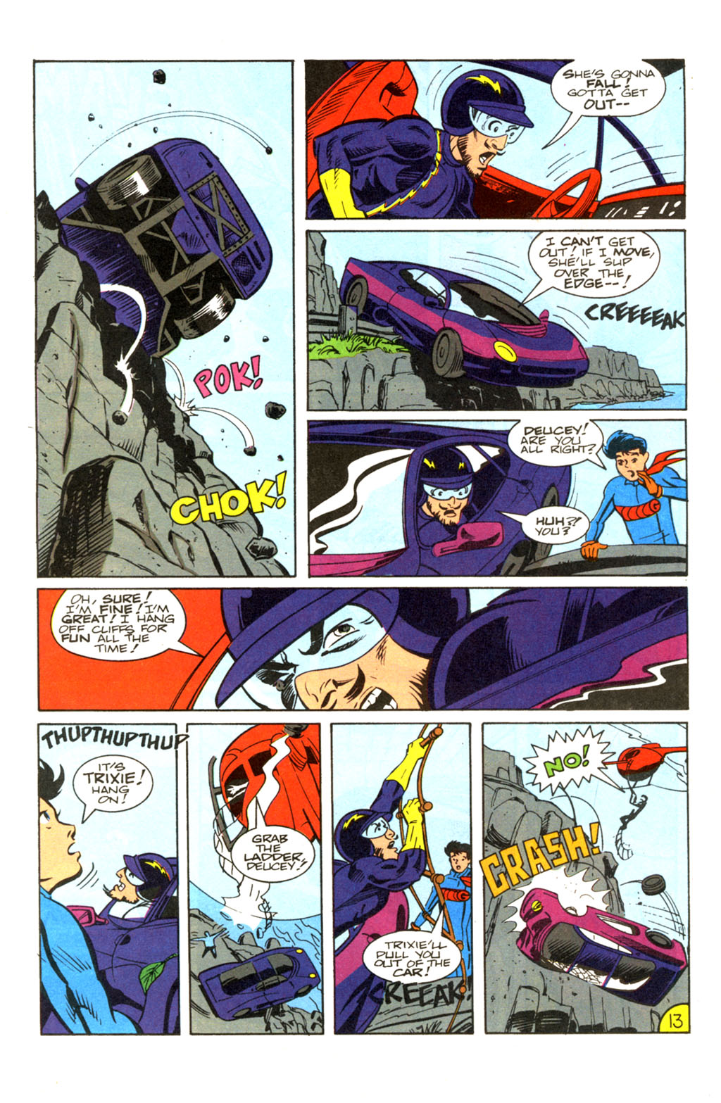 Read online Speed Racer (1987) comic -  Issue #36 - 18
