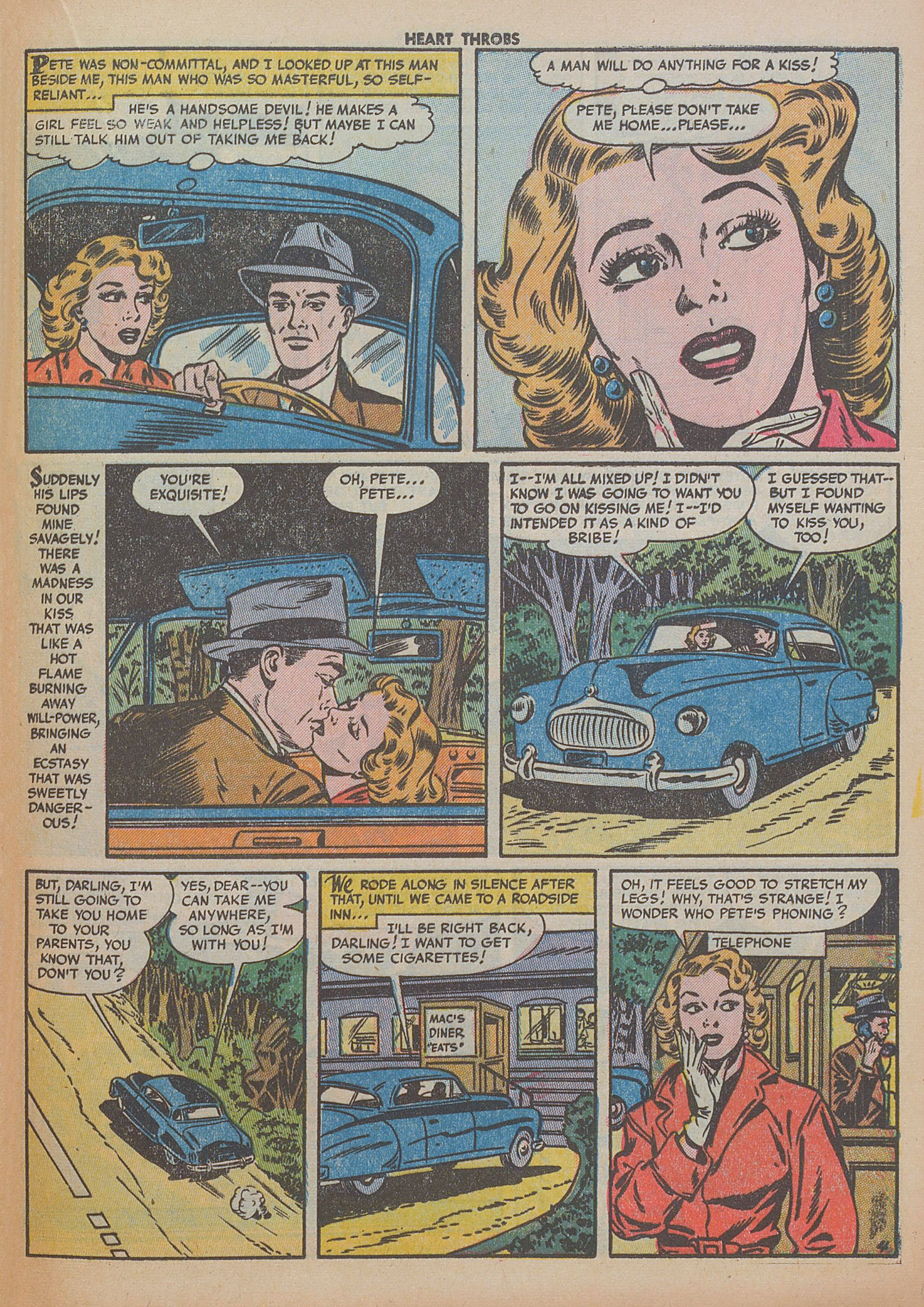 Read online Heart Throbs comic -  Issue #21 - 21