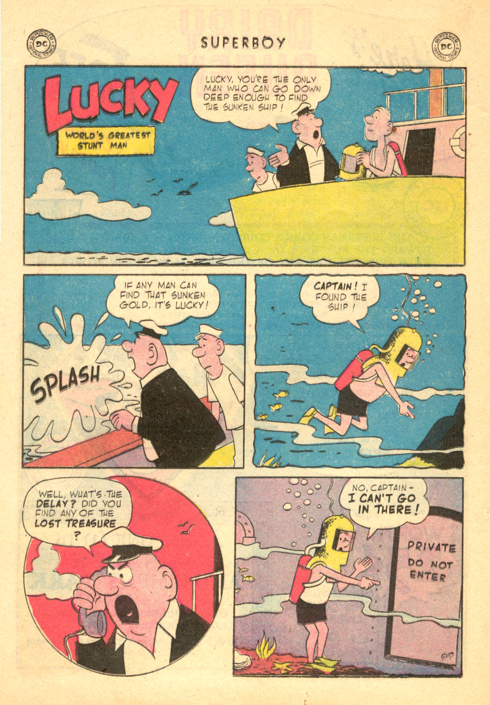 Read online Superboy (1949) comic -  Issue #60 - 19