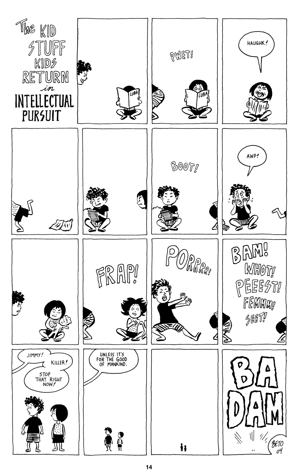 Read online Love and Rockets (2001) comic -  Issue #11 - 17