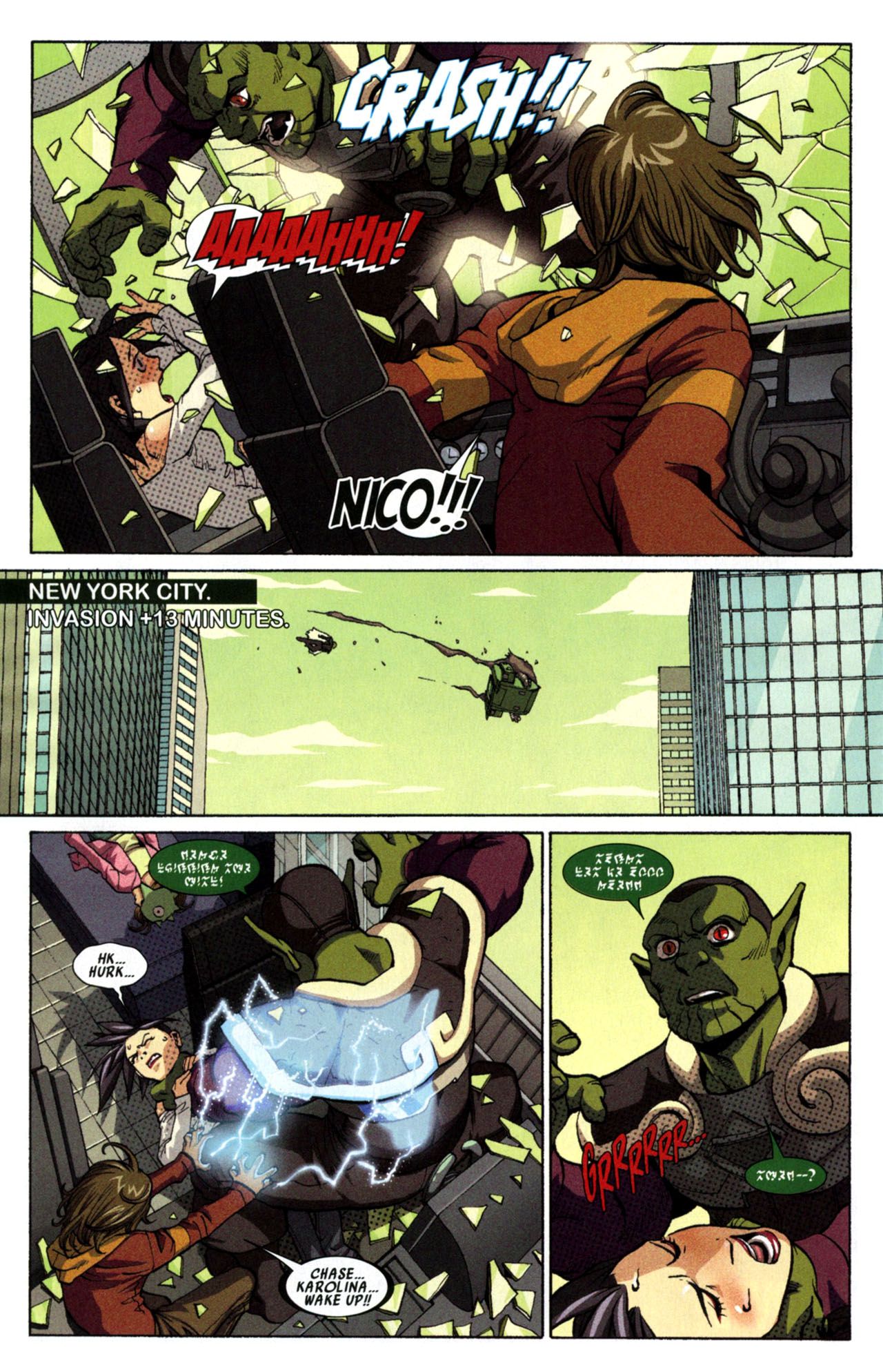 Read online Secret Invasion: Runaways/Young Avengers comic -  Issue #2 - 10