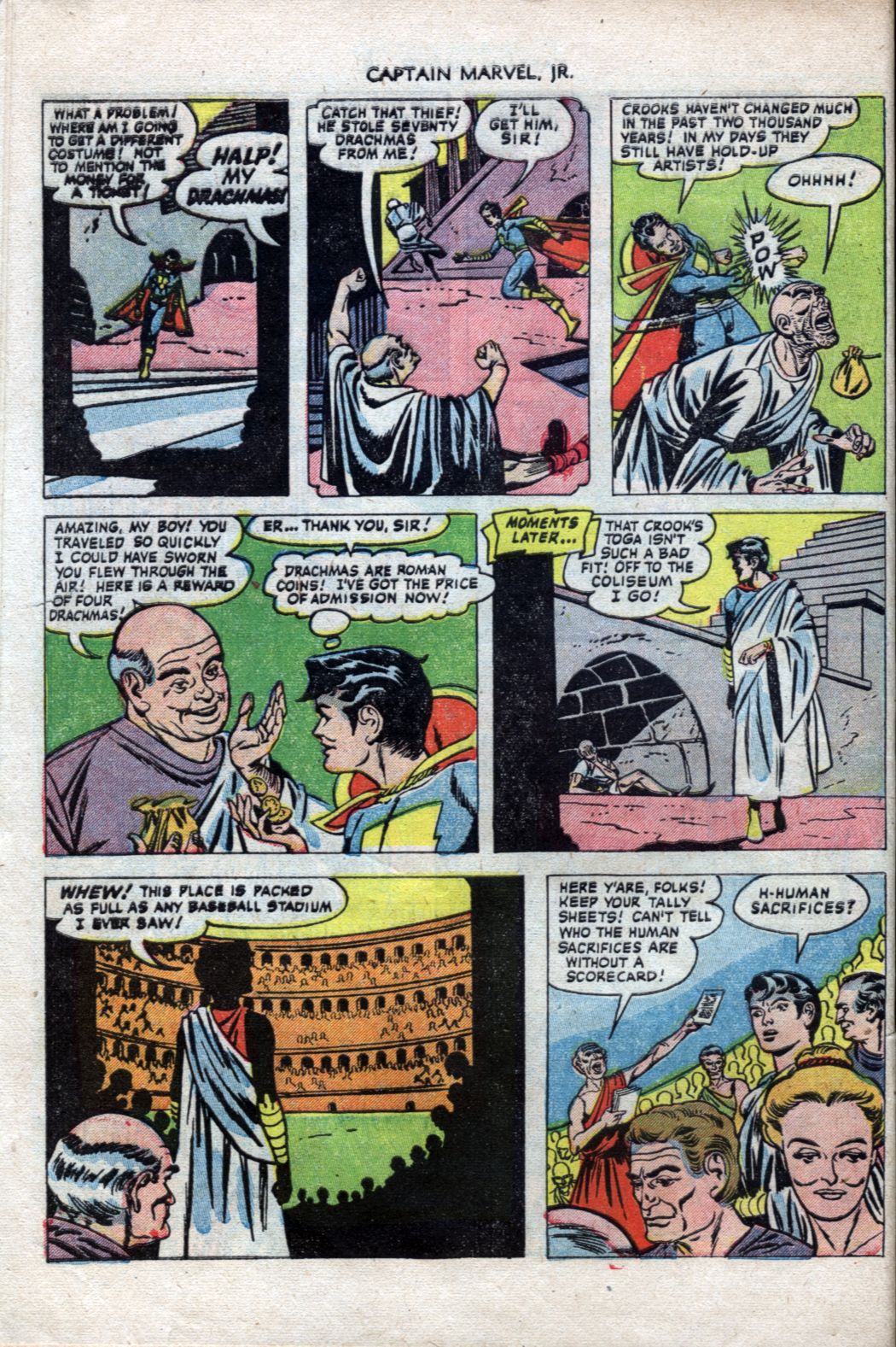 Read online Captain Marvel, Jr. comic -  Issue #112 - 8