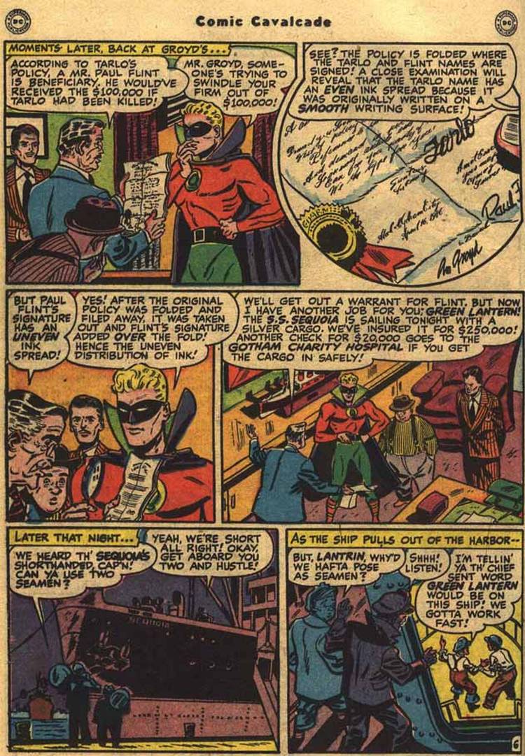 Read online Comic Cavalcade comic -  Issue #29 - 30