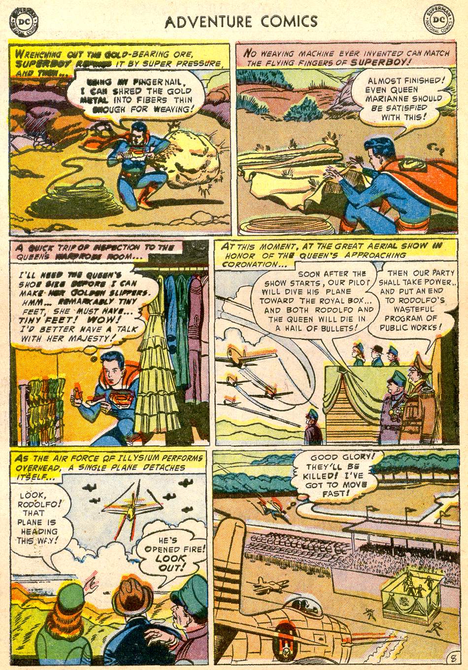 Read online Adventure Comics (1938) comic -  Issue #192 - 10