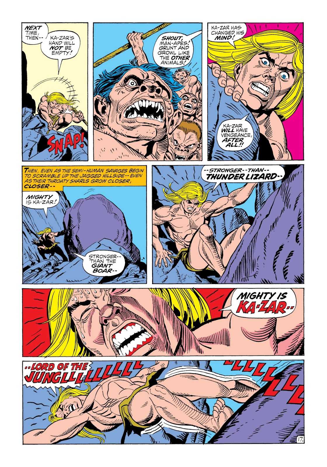 Marvel Masterworks: Ka-Zar issue TPB 1 - Page 184