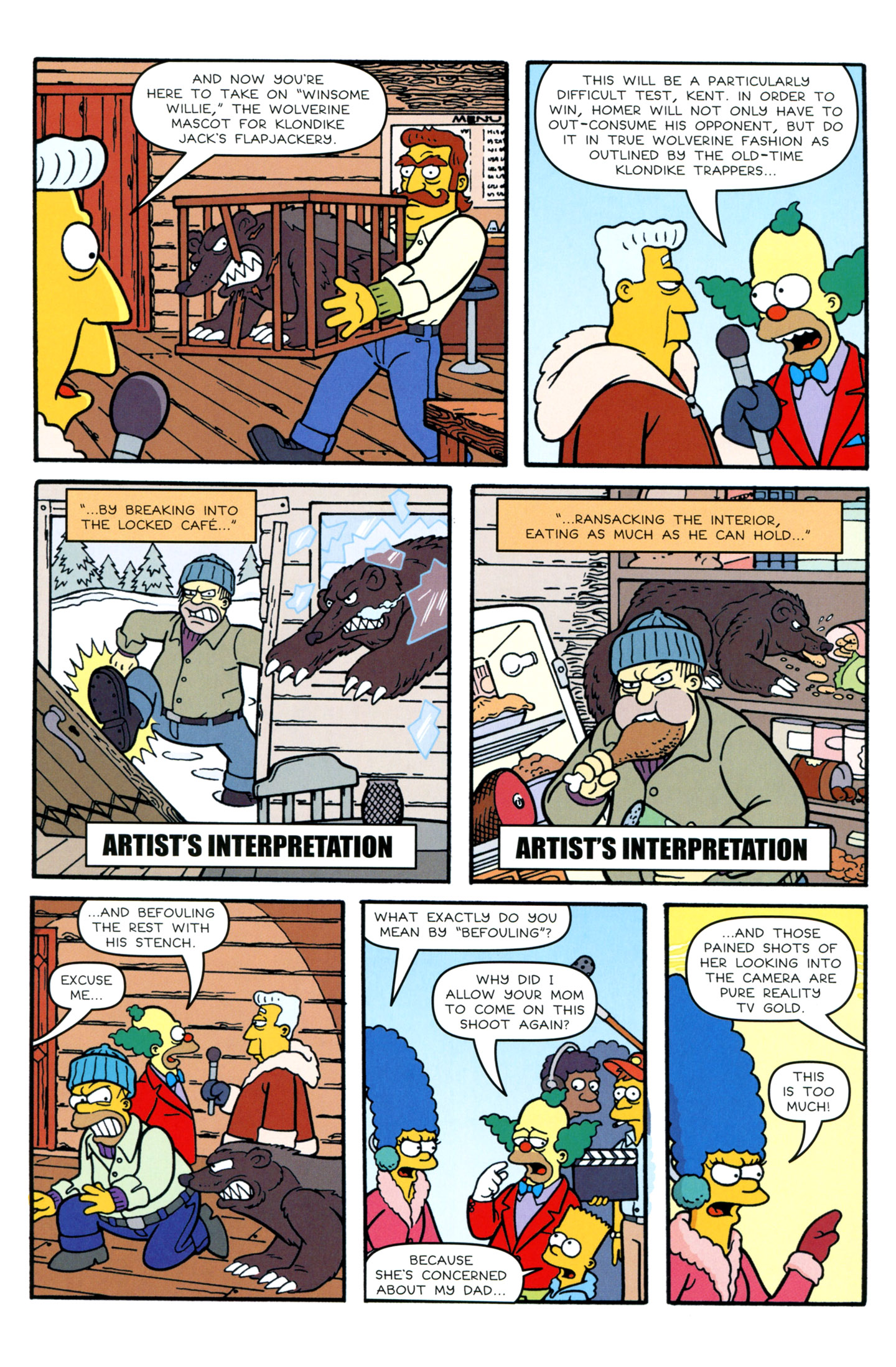 Read online Simpsons Comics comic -  Issue #193 - 19