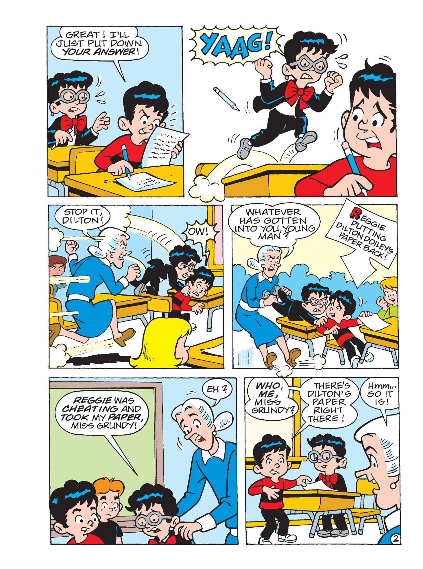 Read online Archie's Funhouse Double Digest comic -  Issue #14 - 129