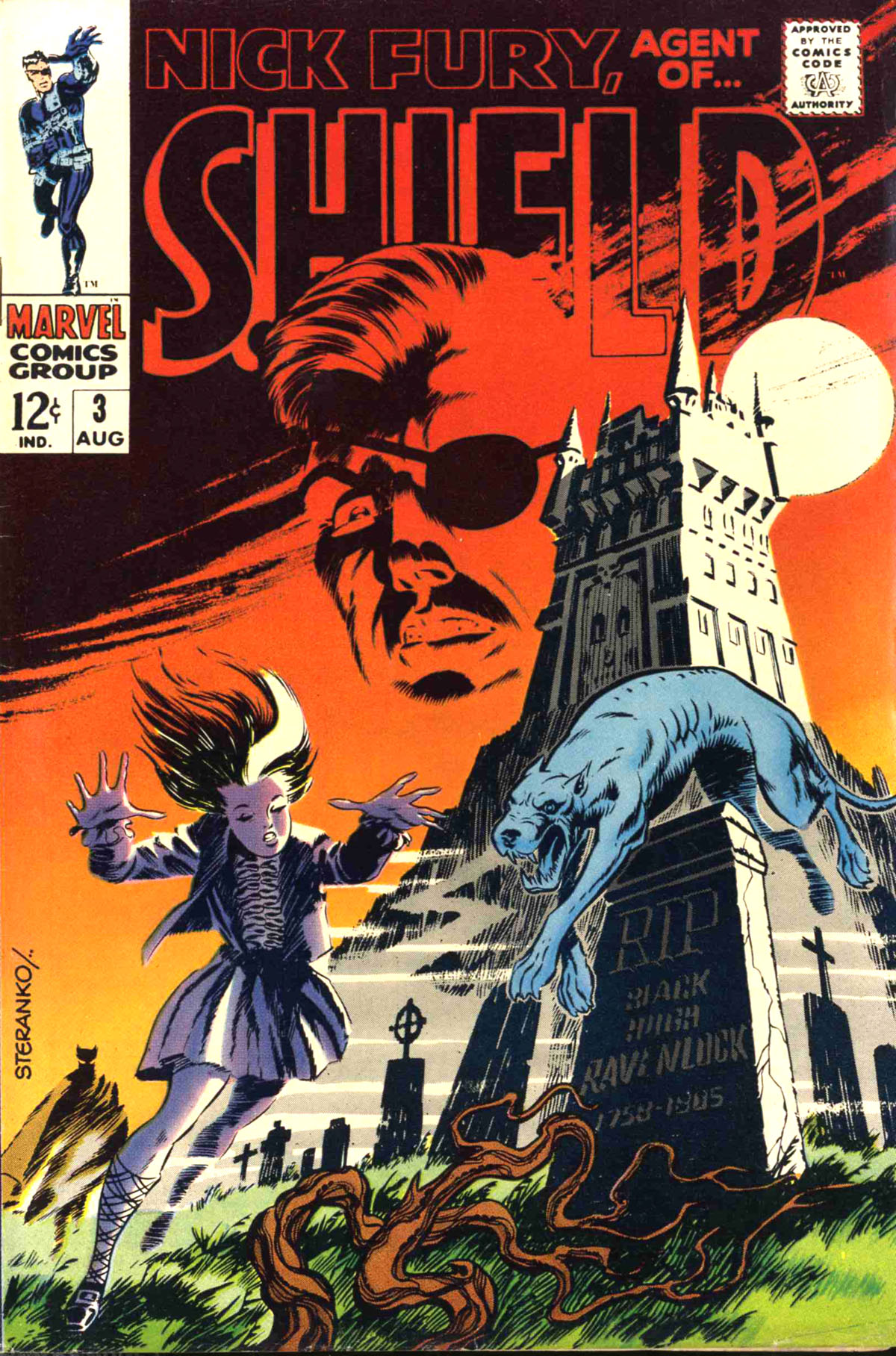 Read online Nick Fury, Agent of SHIELD comic -  Issue #3 - 1