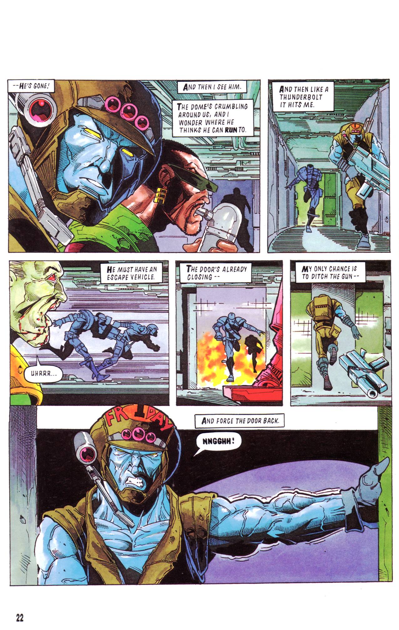 Read online Rogue Trooper:  The Final Warrior comic -  Issue #5 - 23