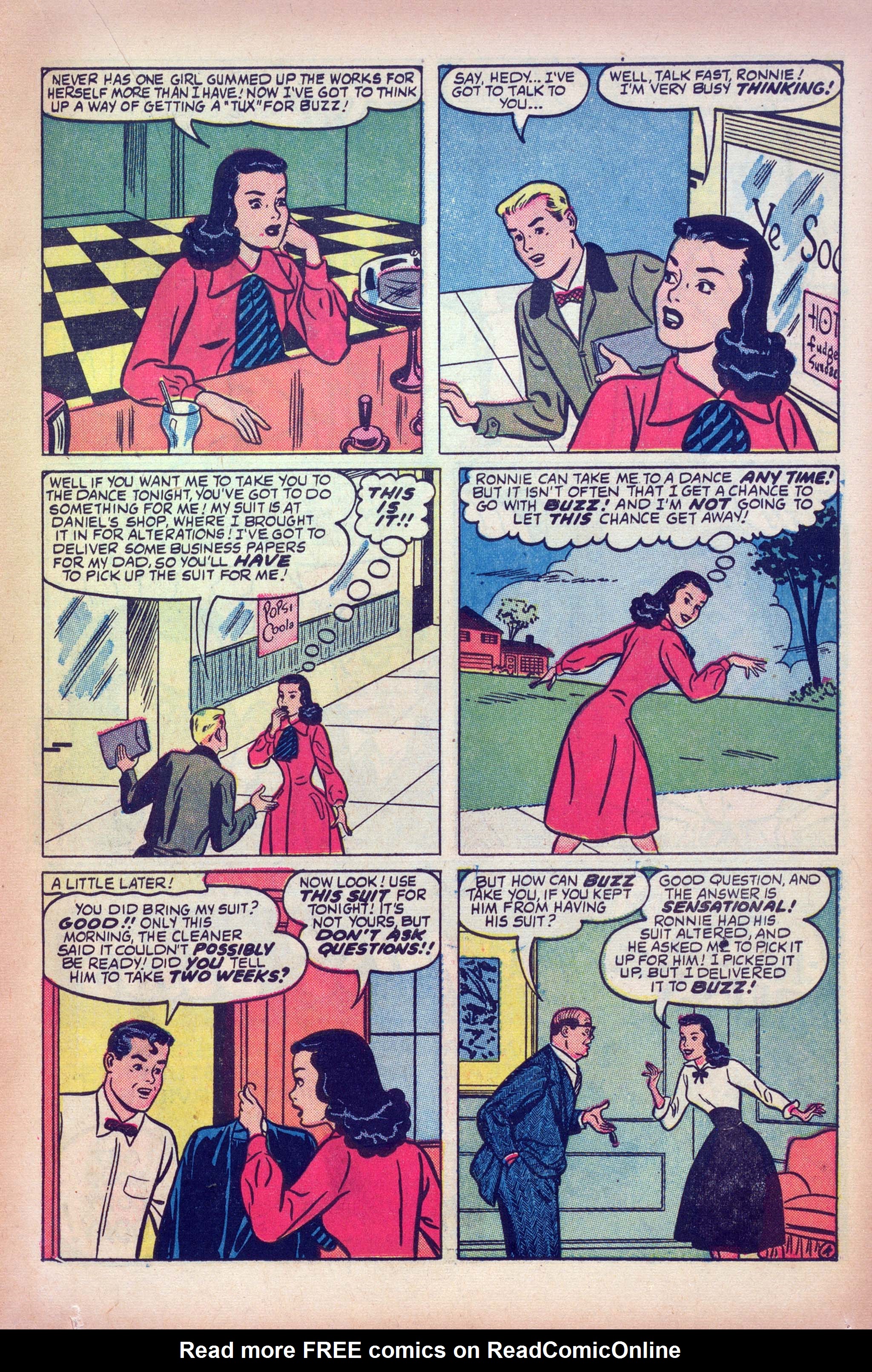 Read online Patsy and her Pals comic -  Issue #13 - 15