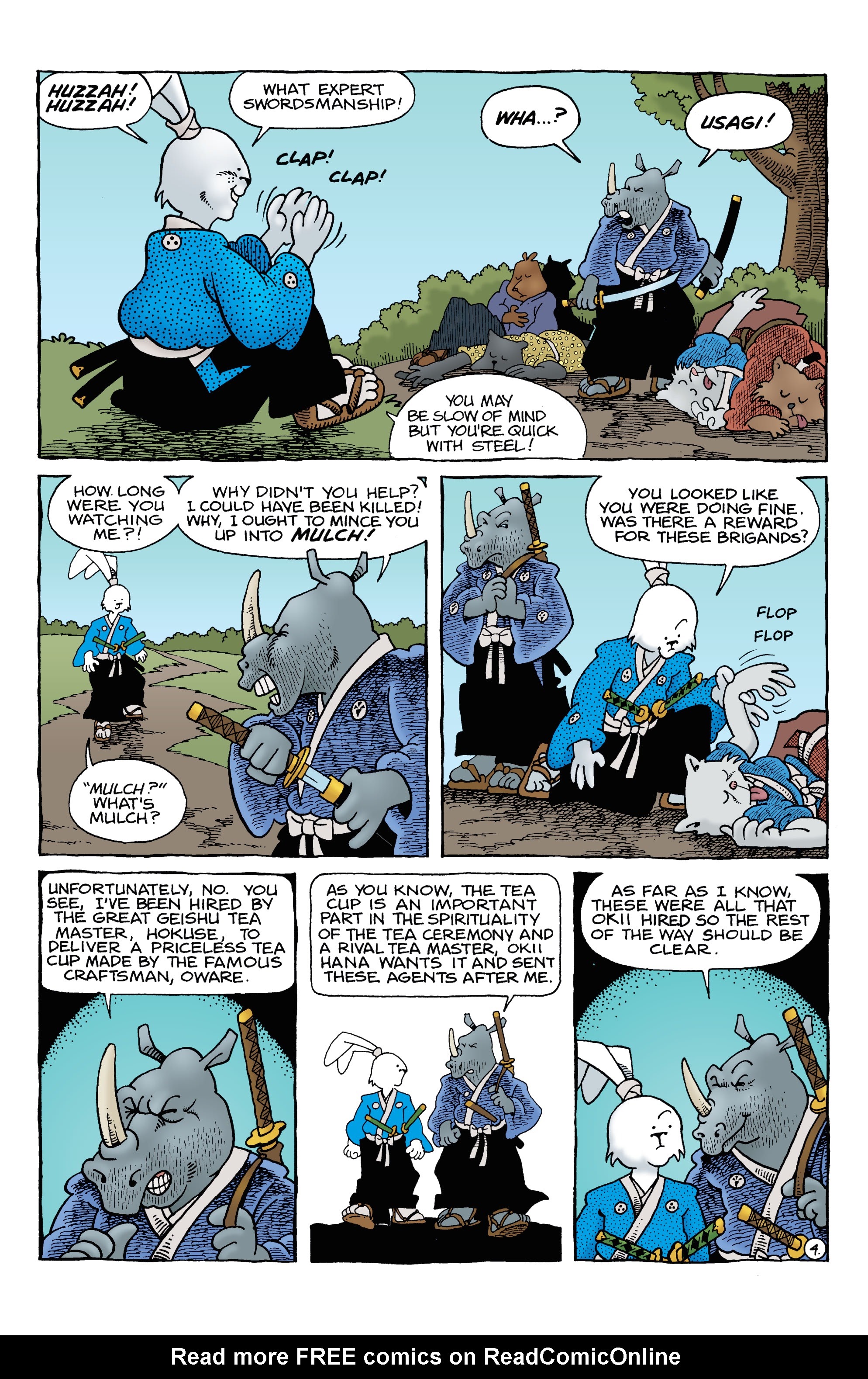 Read online Usagi Yojimbo: Wanderer’s Road comic -  Issue #5 - 5