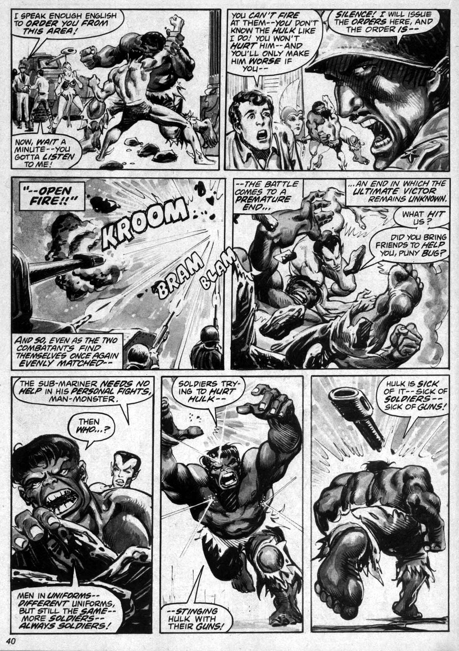 Read online The Rampaging Hulk comic -  Issue #5 - 34