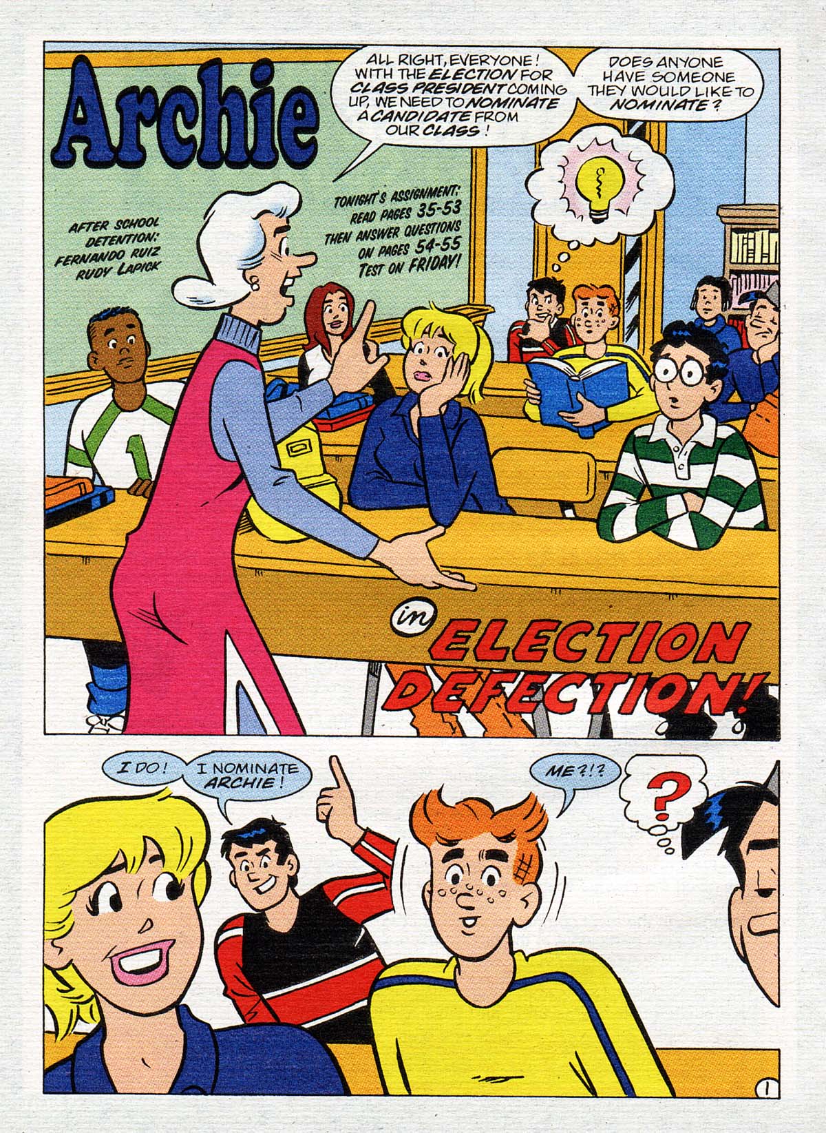 Read online Archie Digest Magazine comic -  Issue #197 - 89