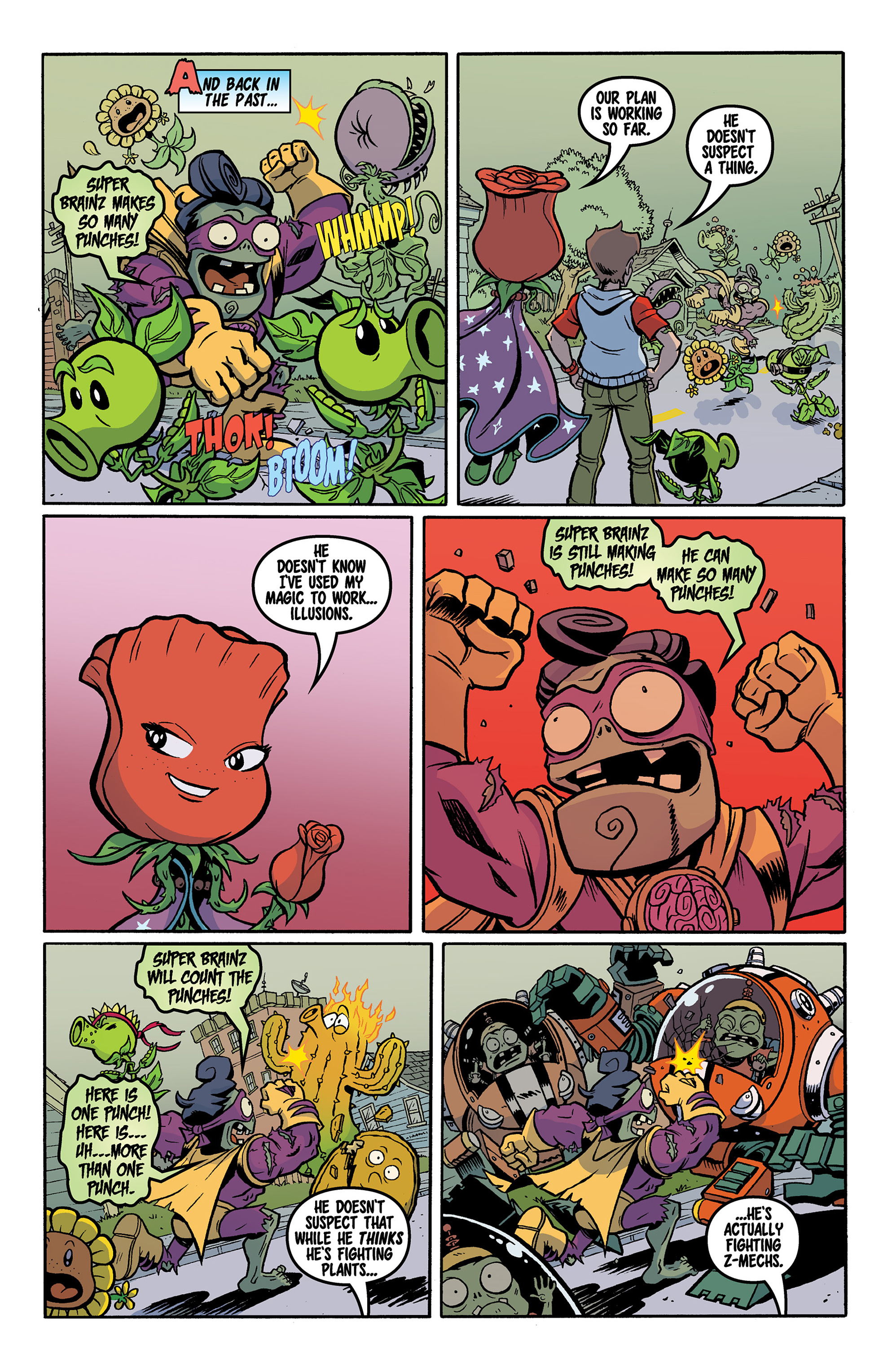 Read online Plants vs. Zombies: Garden Warfare comic -  Issue #3 - 12