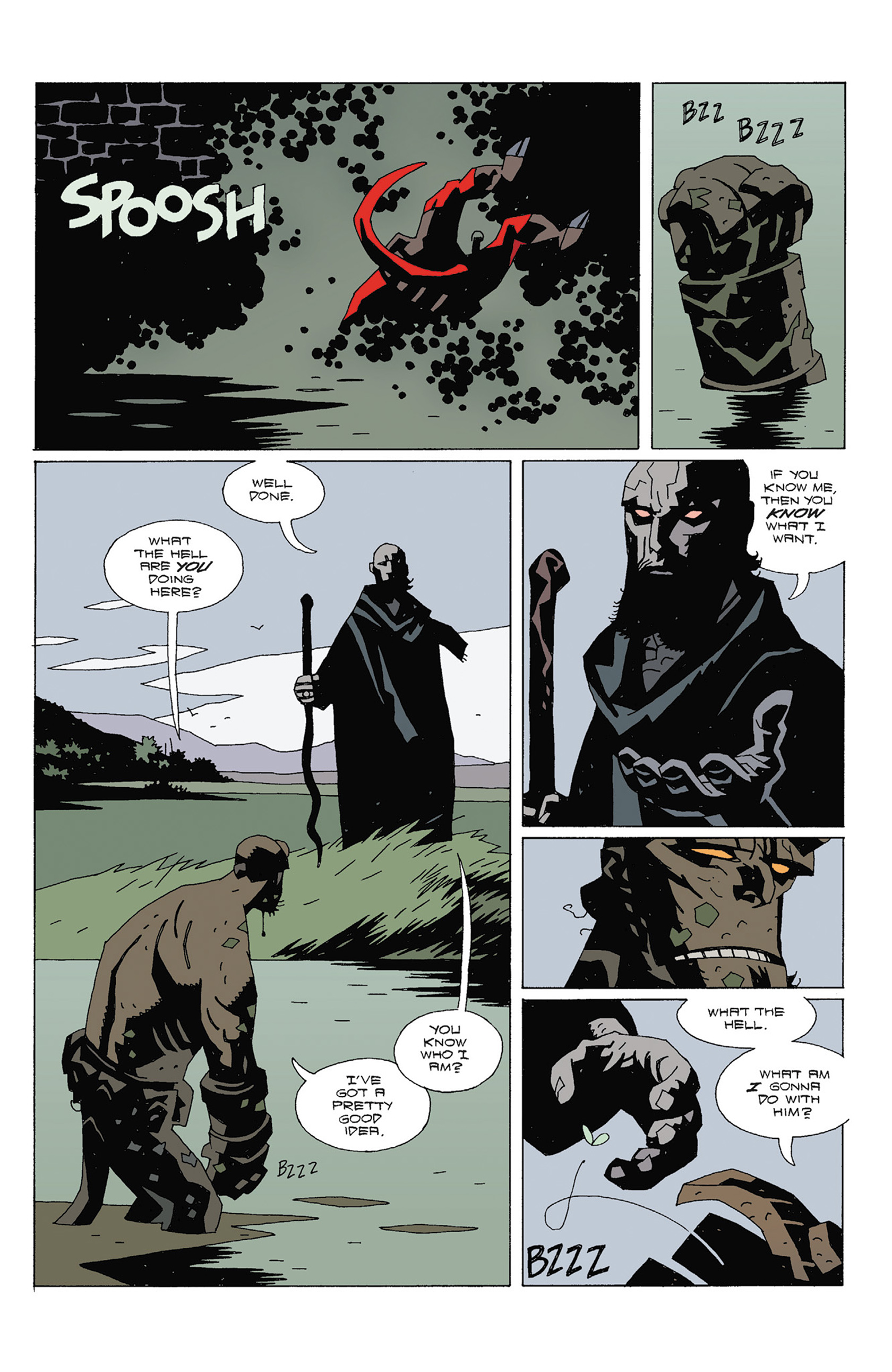 Read online Hellboy: The Right Hand of Doom comic -  Issue # TPB - 117