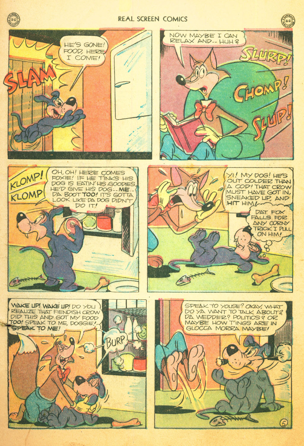 Read online Real Screen Comics comic -  Issue #20 - 7