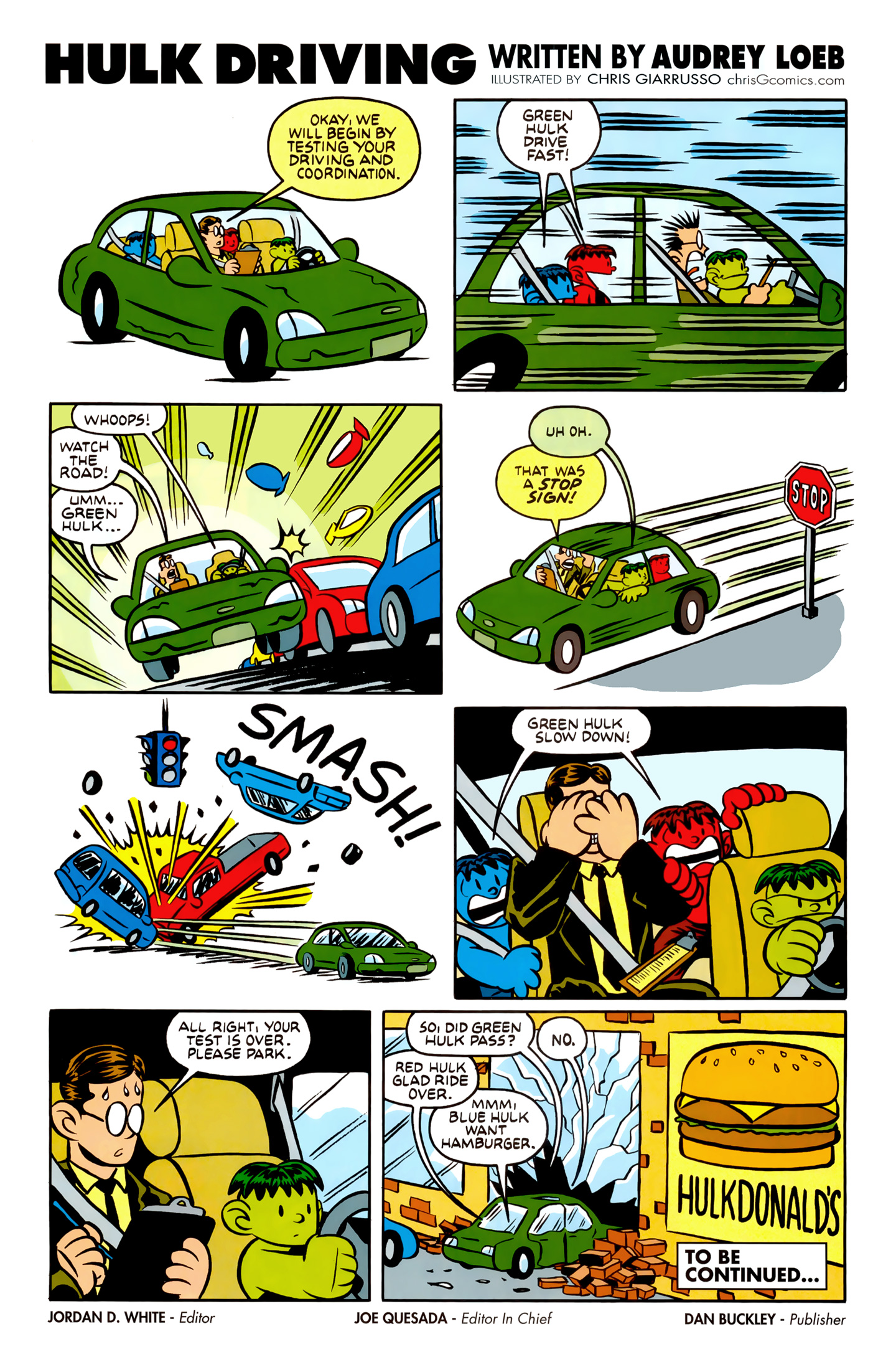 Read online Hulk-Sized Mini-Hulks comic -  Issue # Full - 13