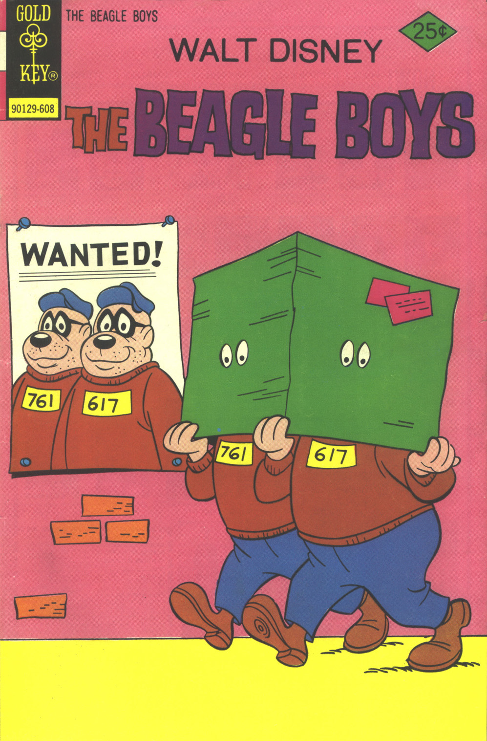Read online Walt Disney THE BEAGLE BOYS comic -  Issue #30 - 1