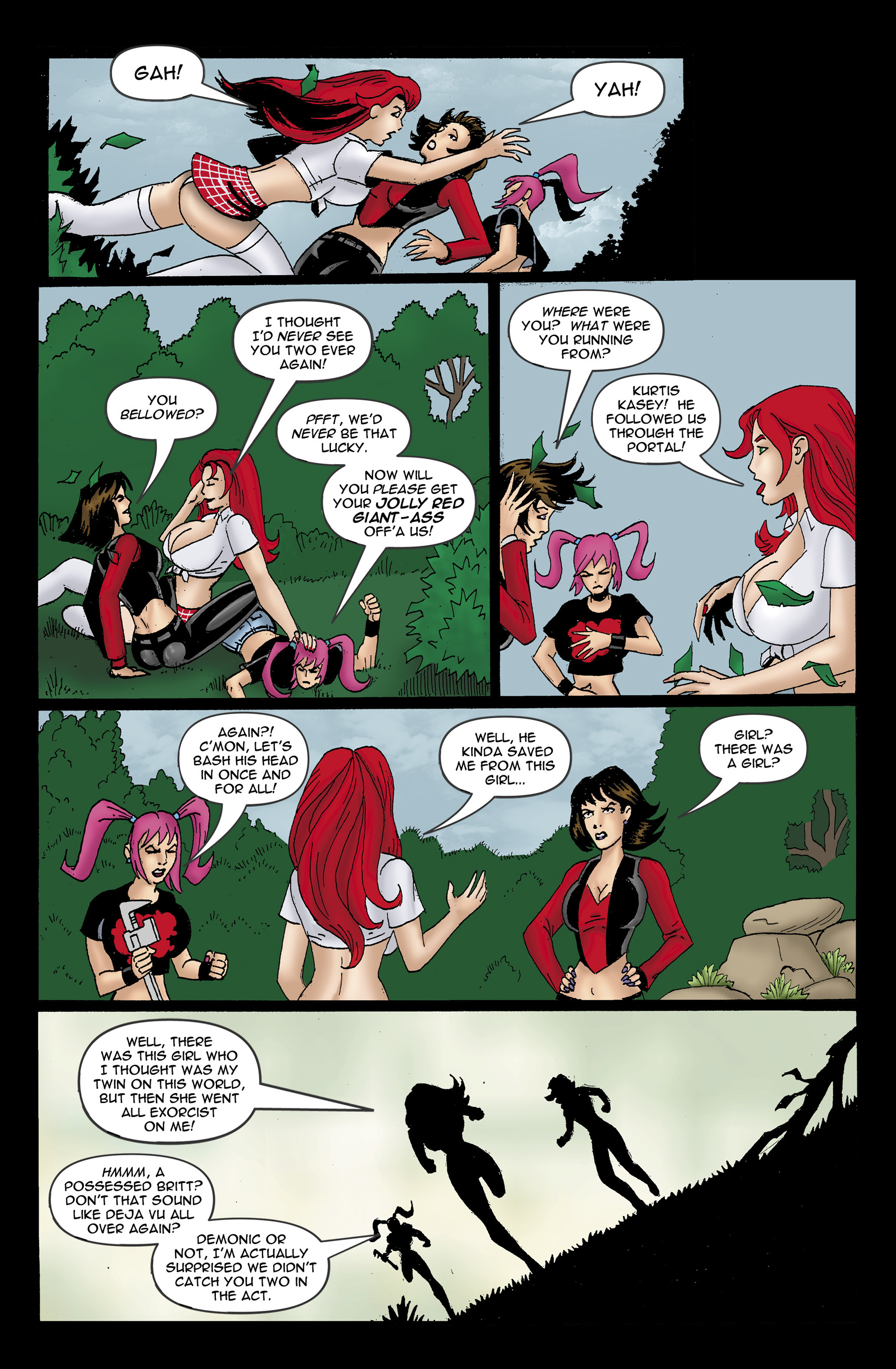 Read online Chaos Campus: Sorority Girls Vs. Zombies comic -  Issue #10 - 9