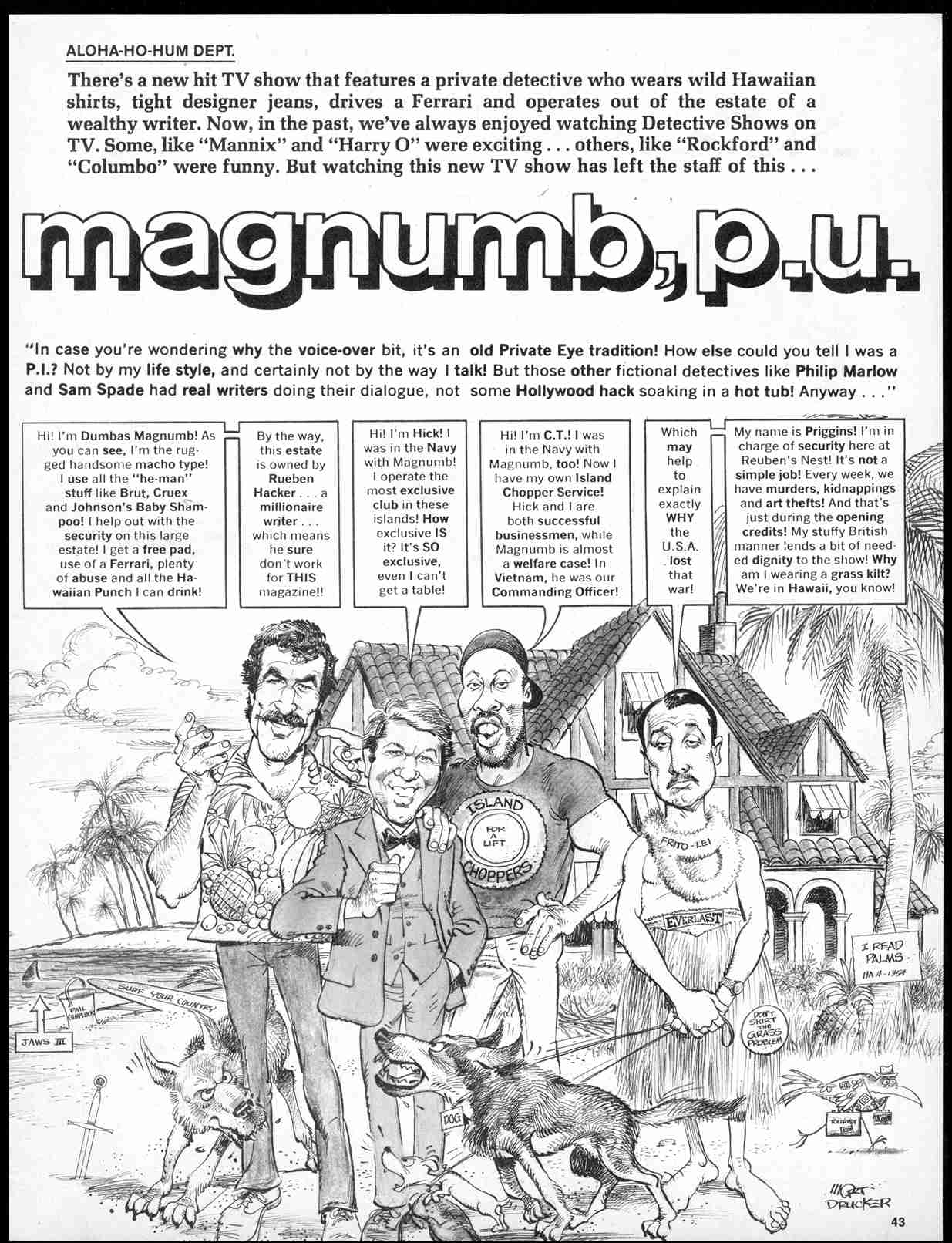 Read online MAD comic -  Issue #227 - 45