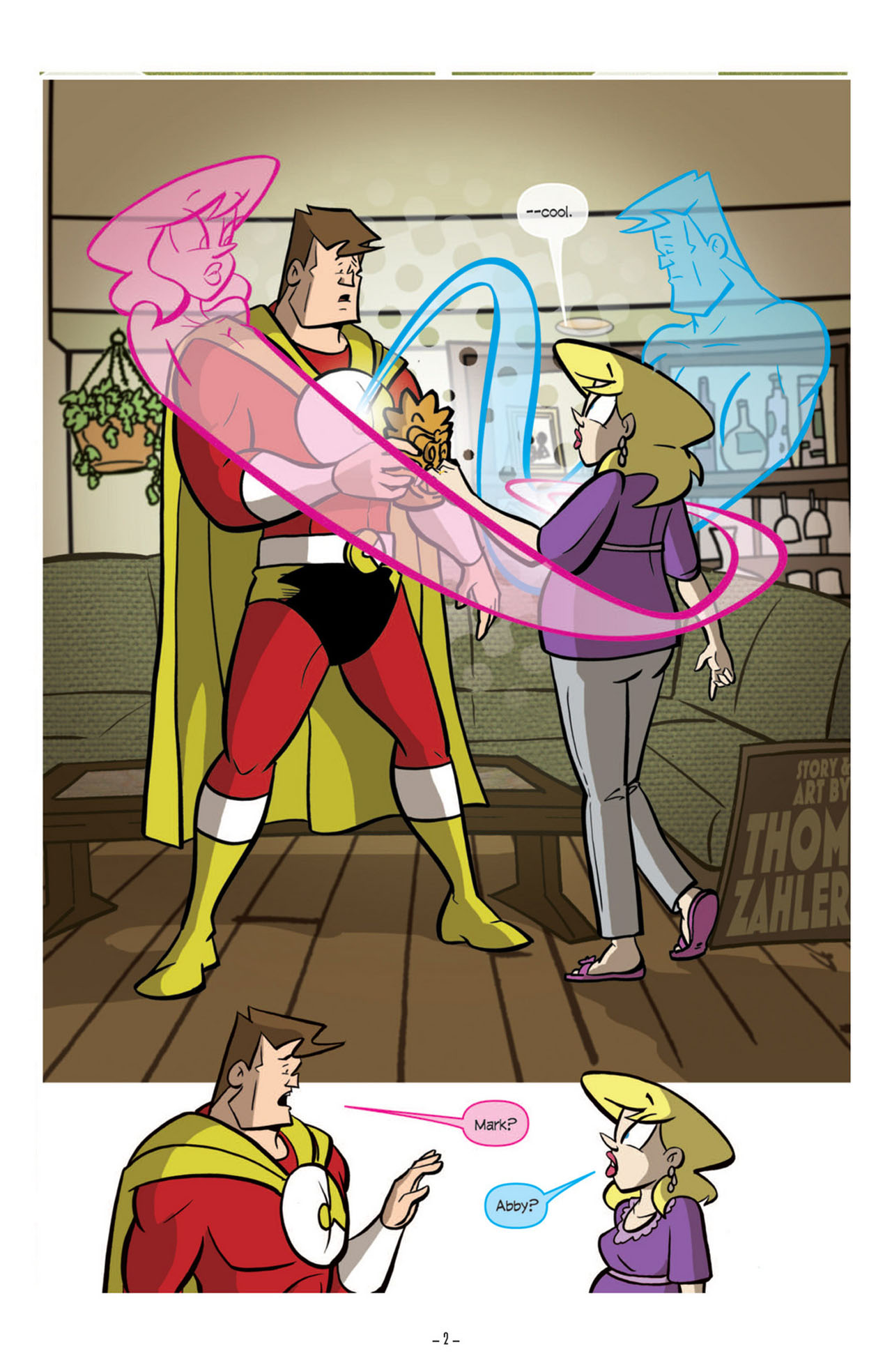 Read online Love and Capes: What to Expect comic -  Issue #5 - 4