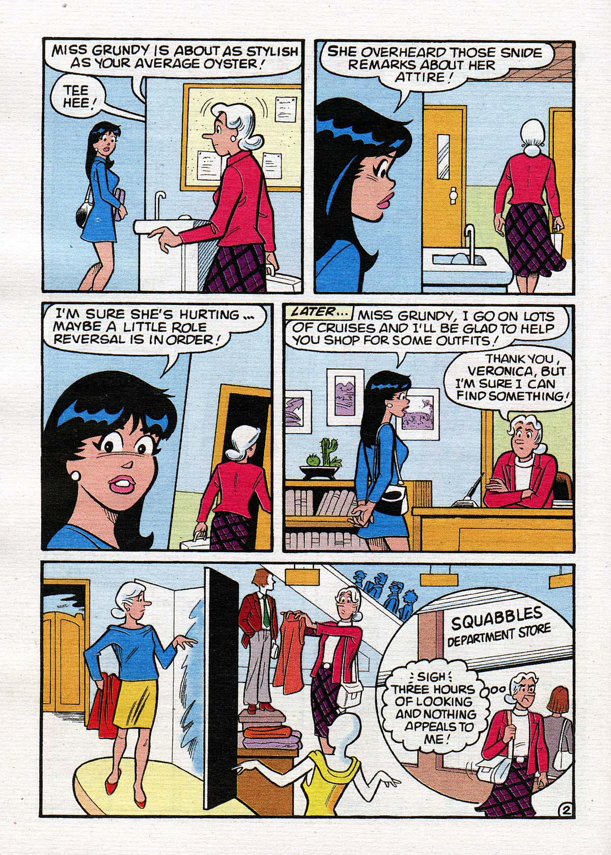 Read online Betty and Veronica Digest Magazine comic -  Issue #145 - 86