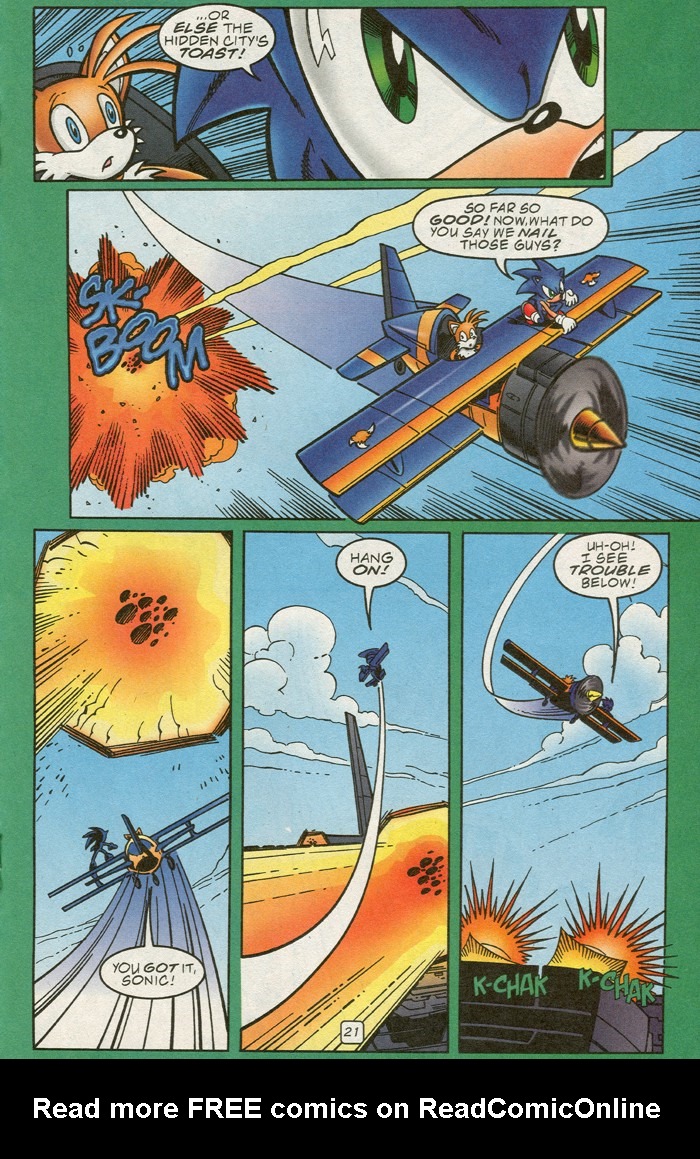 Read online Sonic Super Special comic -  Issue #13 - Sonic Adventure 01 - 22