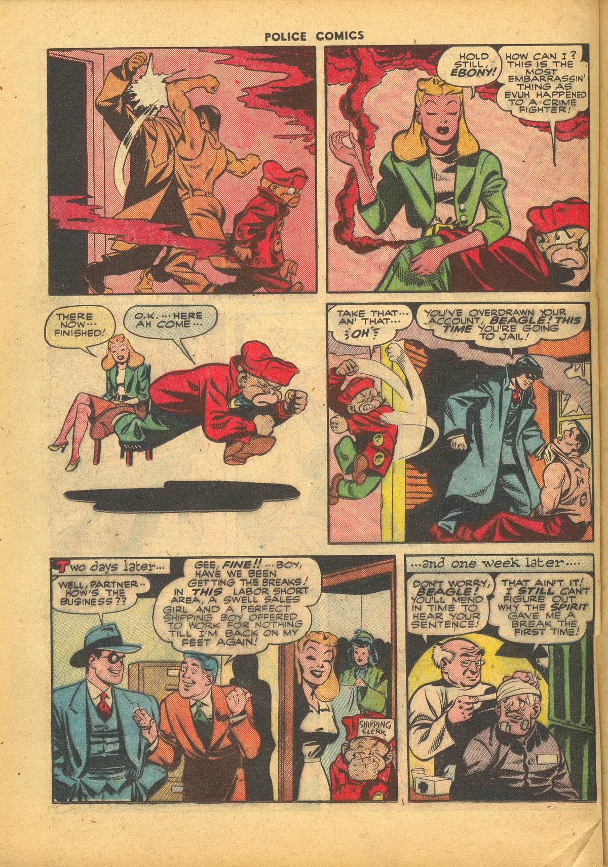 Read online Police Comics comic -  Issue #96 - 20
