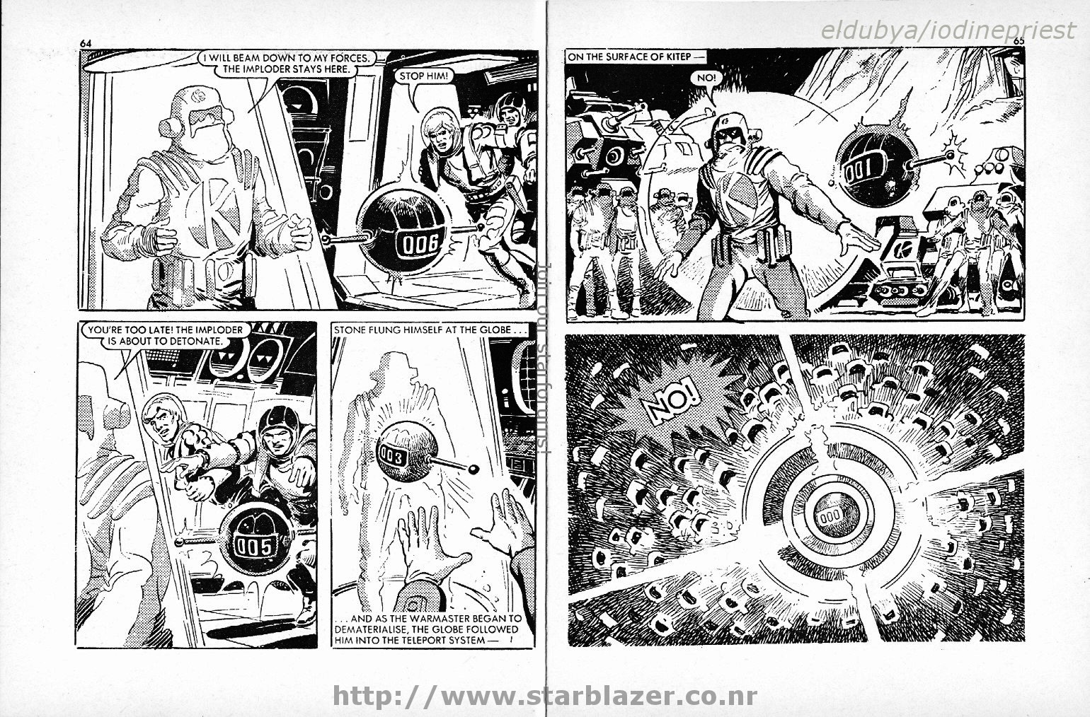 Read online Starblazer comic -  Issue #131 - 34