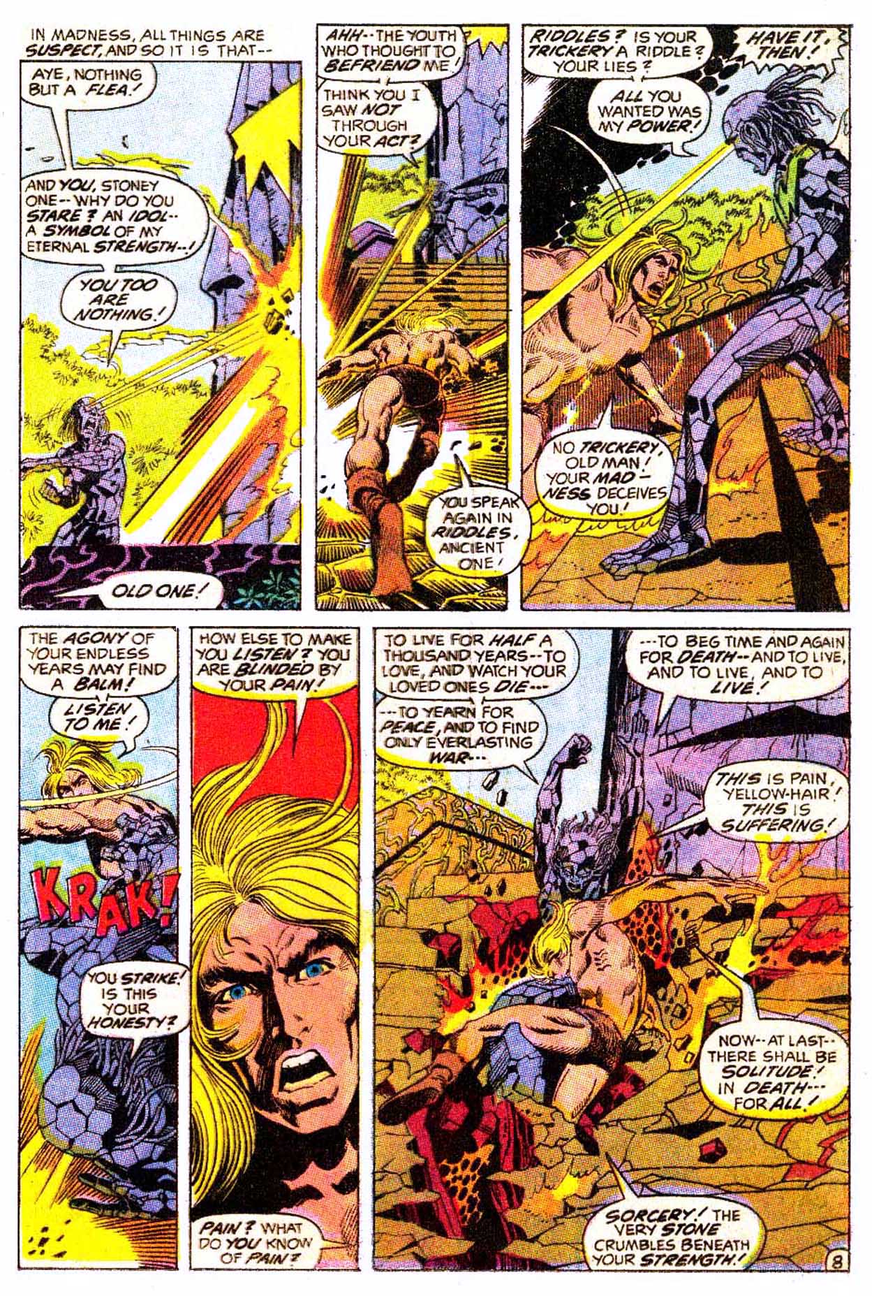 Read online Astonishing Tales (1970) comic -  Issue #5 - 19