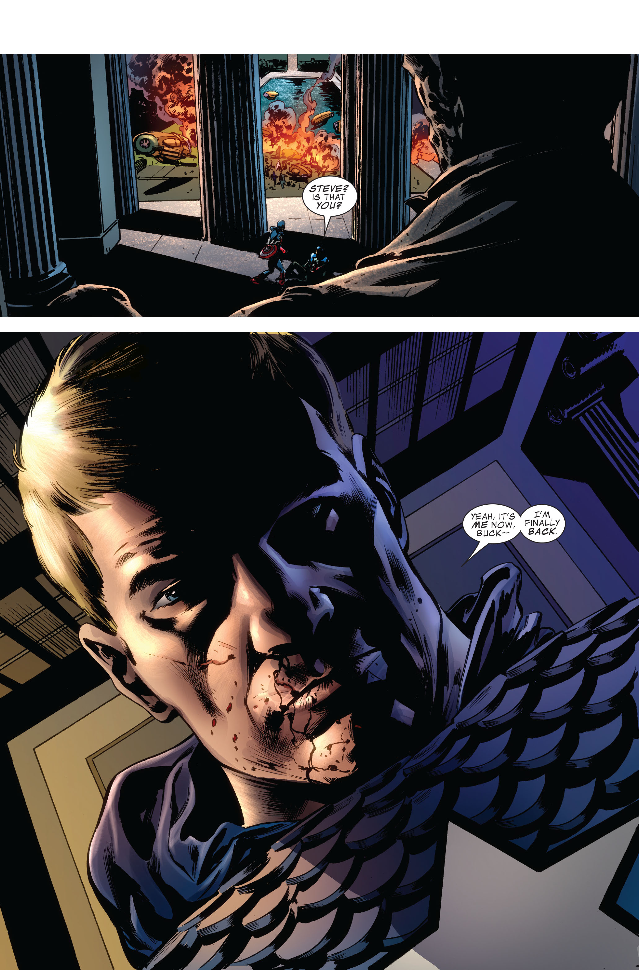 Read online Captain America: Reborn comic -  Issue #6 - 9