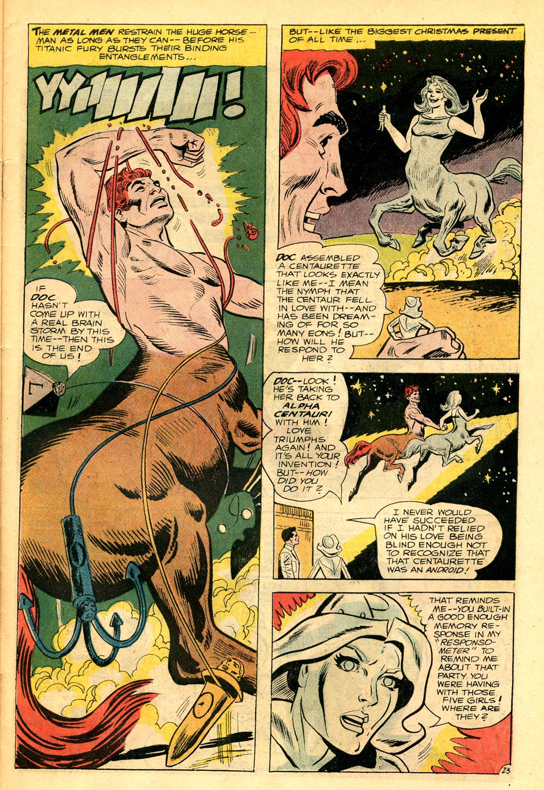 Read online Metal Men (1963) comic -  Issue #19 - 31
