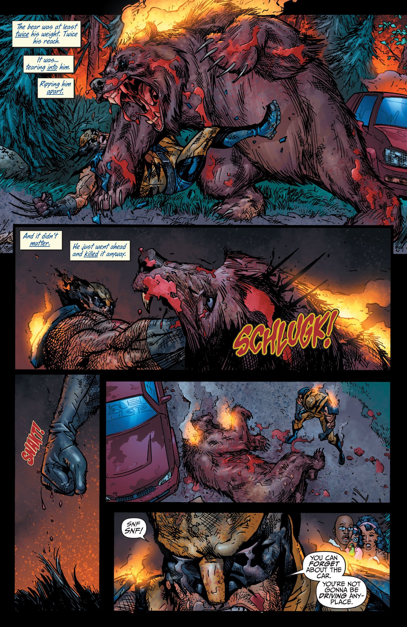 Read online Wolverine: Firebreak comic -  Issue # Full - 5
